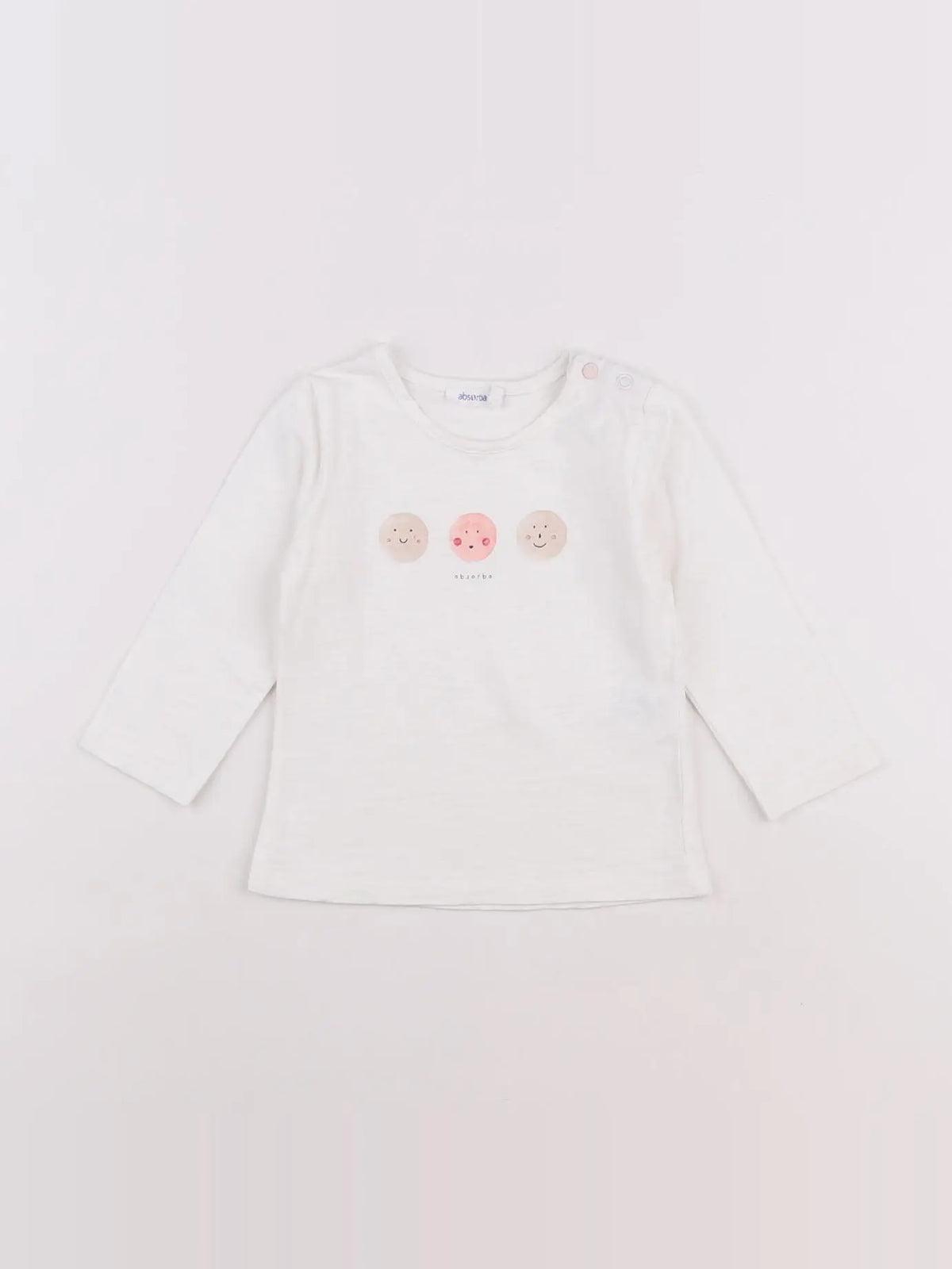 Absorba - tee-shirt blanc - 12 mois