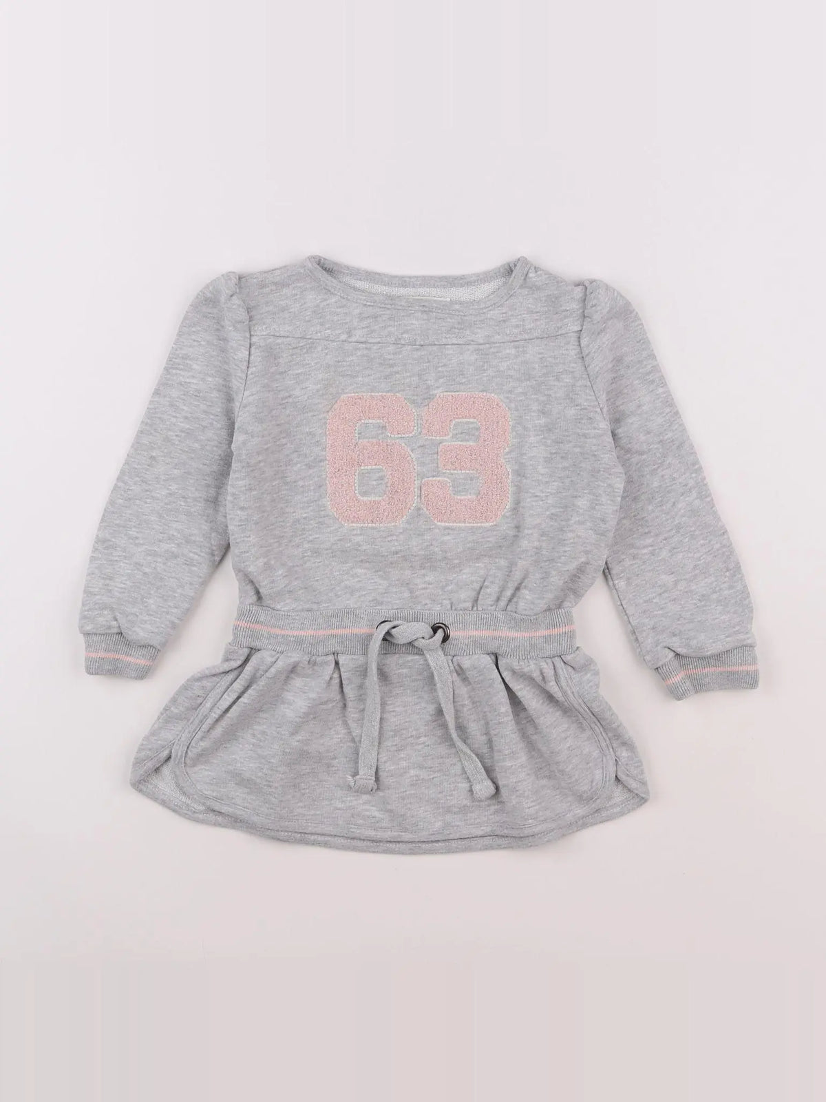 Vertbaudet - robe gris - 3 ans