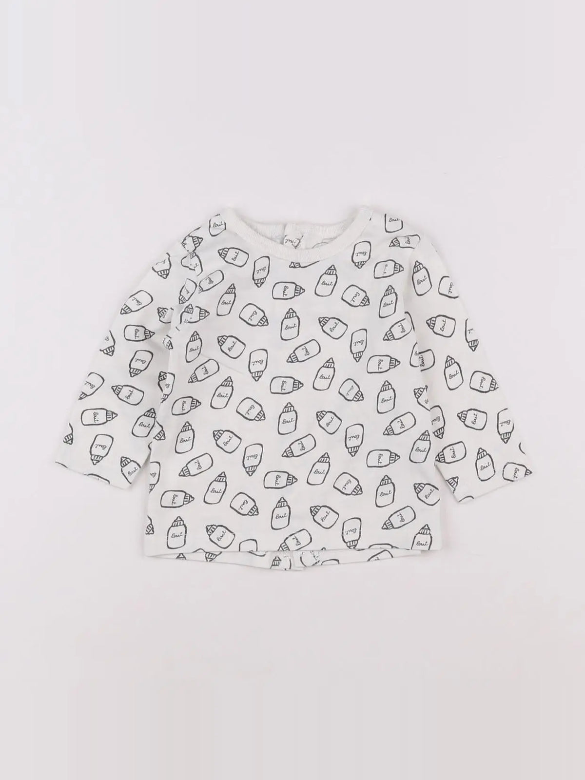 Absorba - tee-shirt blanc - 6 mois