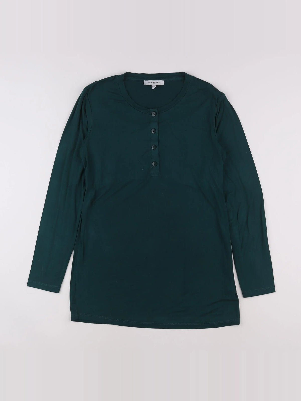 Envie de fraise - tee-shirt grossesse, allaitement vert - 36 à 38