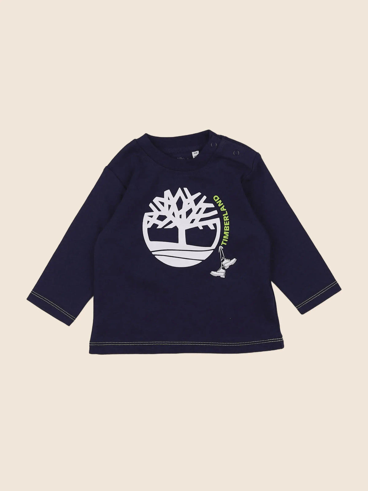 Timberland - tee-shirt bleu - 6 mois