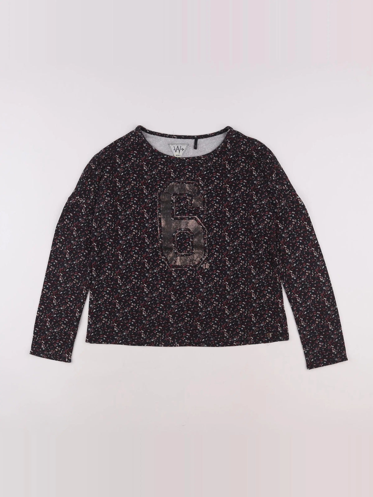 IKKS - tee-shirt noir - 16 ans