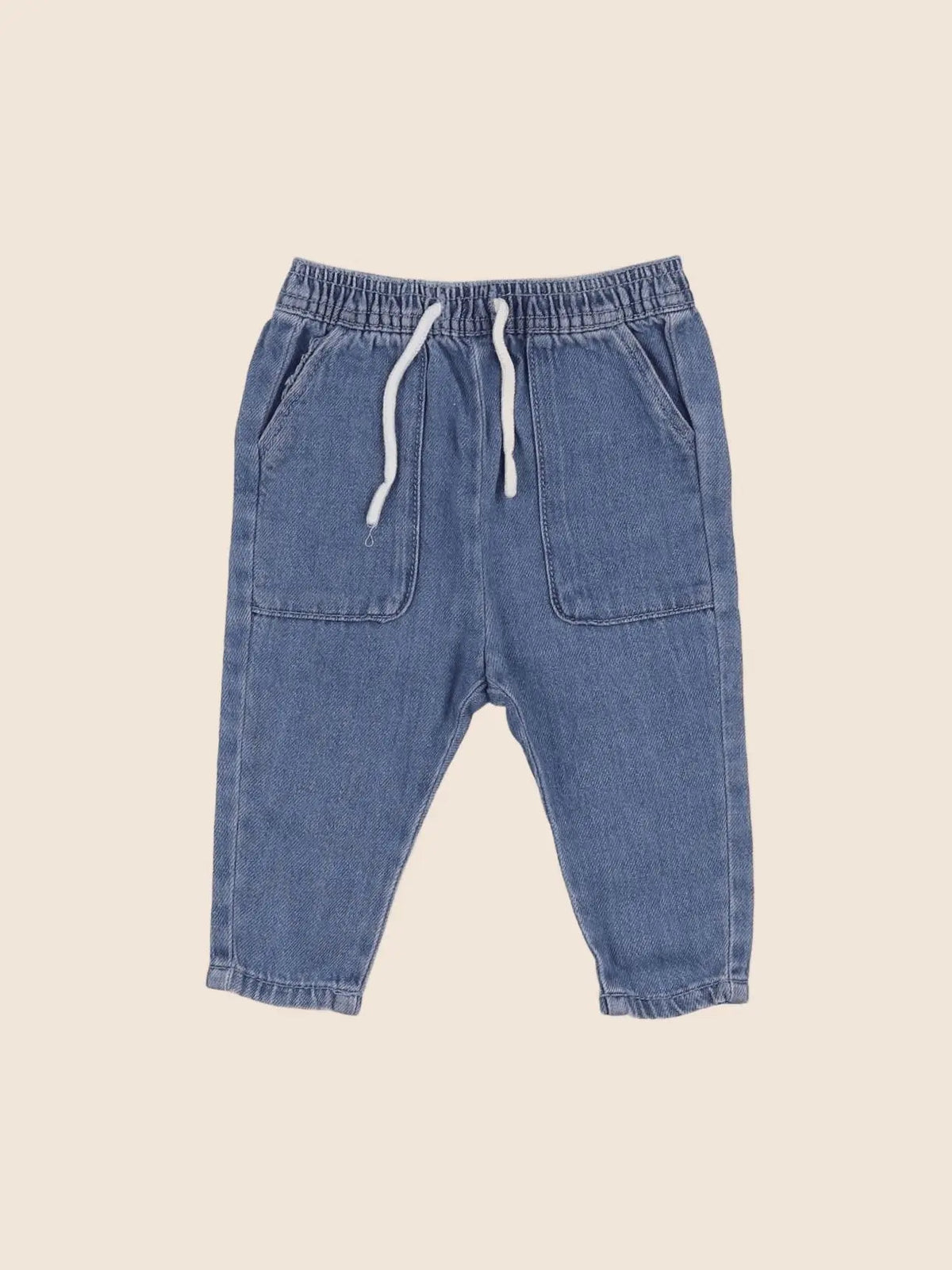 Vertbaudet - jean bleu - 6 mois