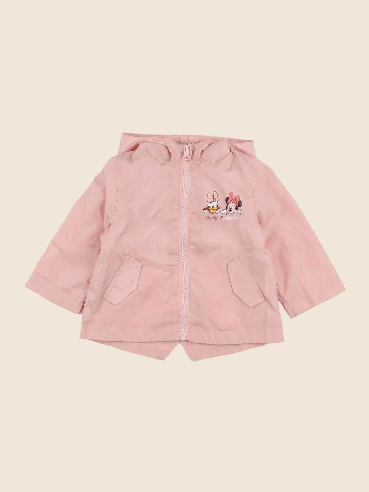 Vertbaudet - coupe-vent rose - 9 mois