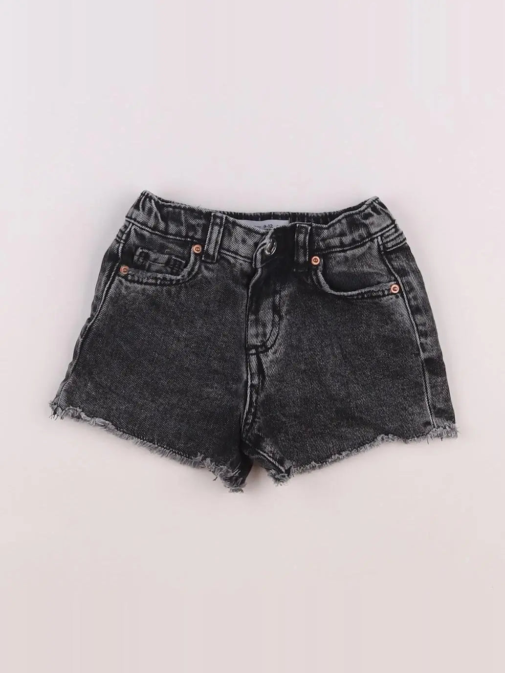 Zara - short gris - 9/12 mois