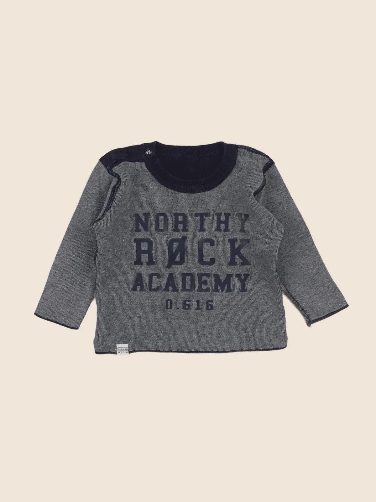IKKS - pull bleu - 6 mois