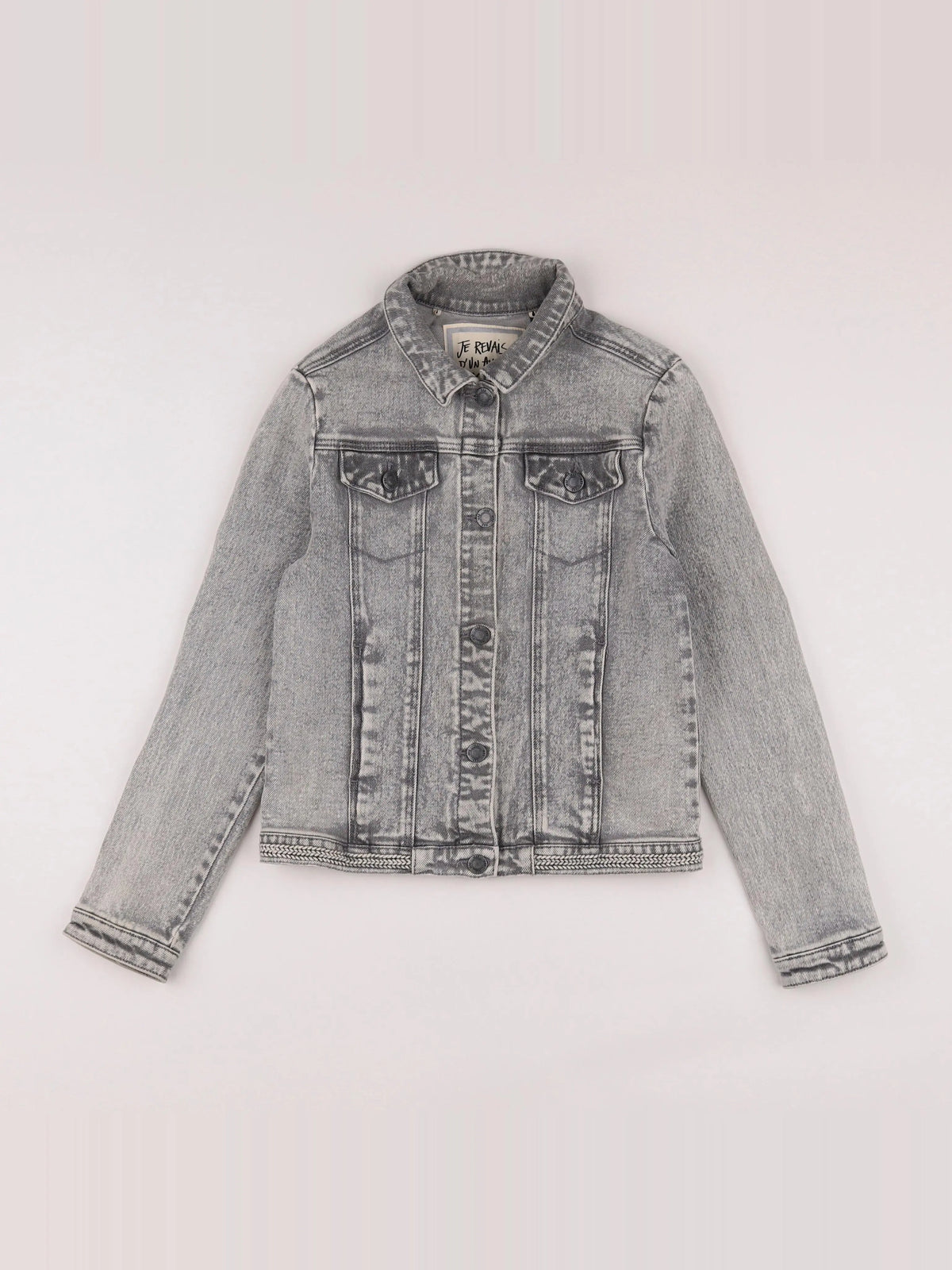 IKKS - veste gris - 10 ans