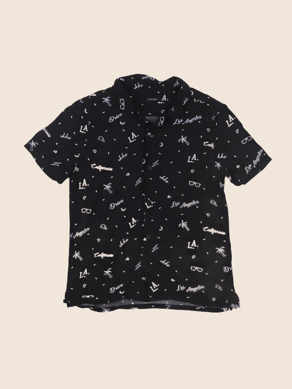 IKKS - chemise noir - 8 ans