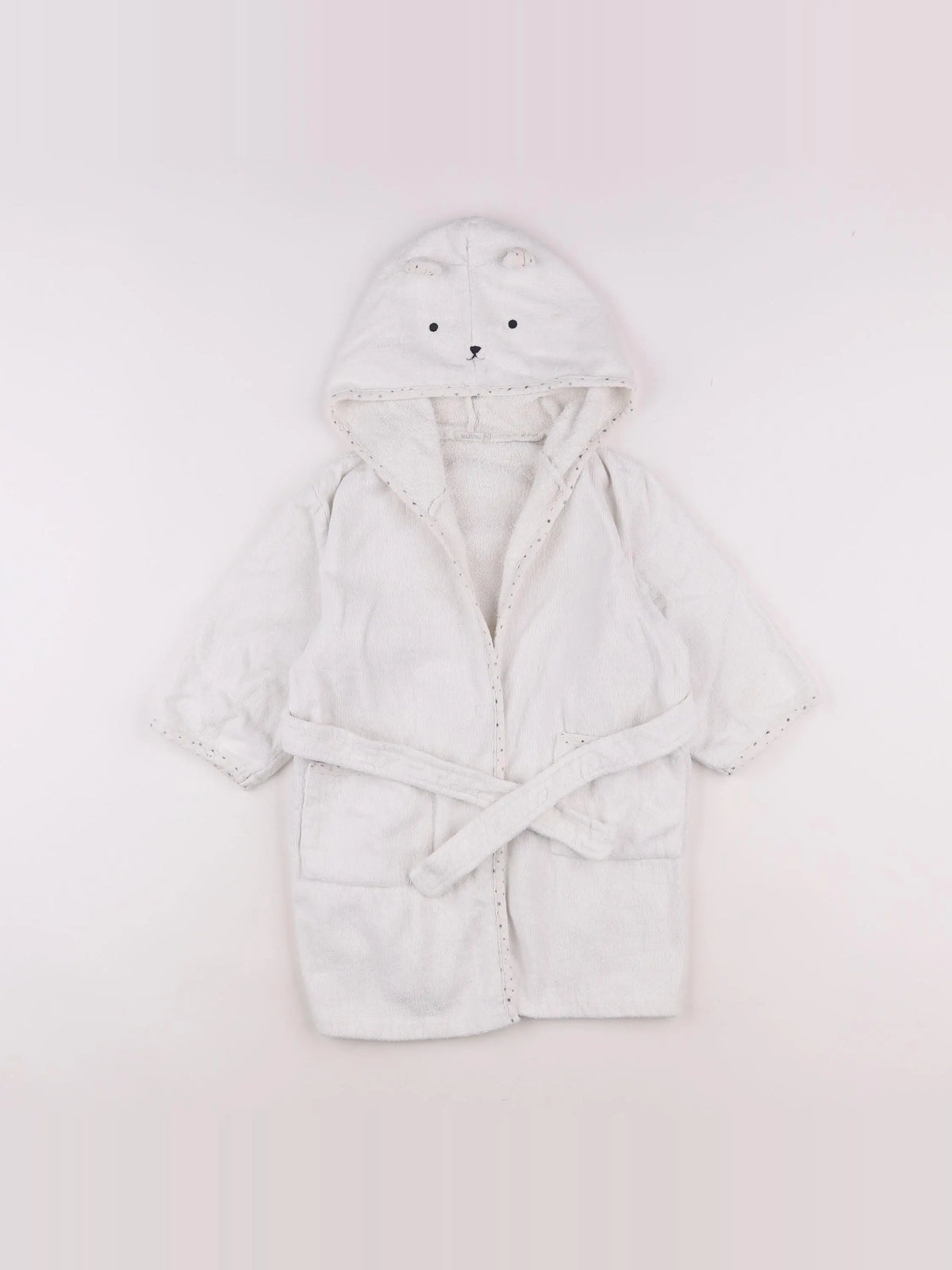 Boutchou - peignoir blanc -