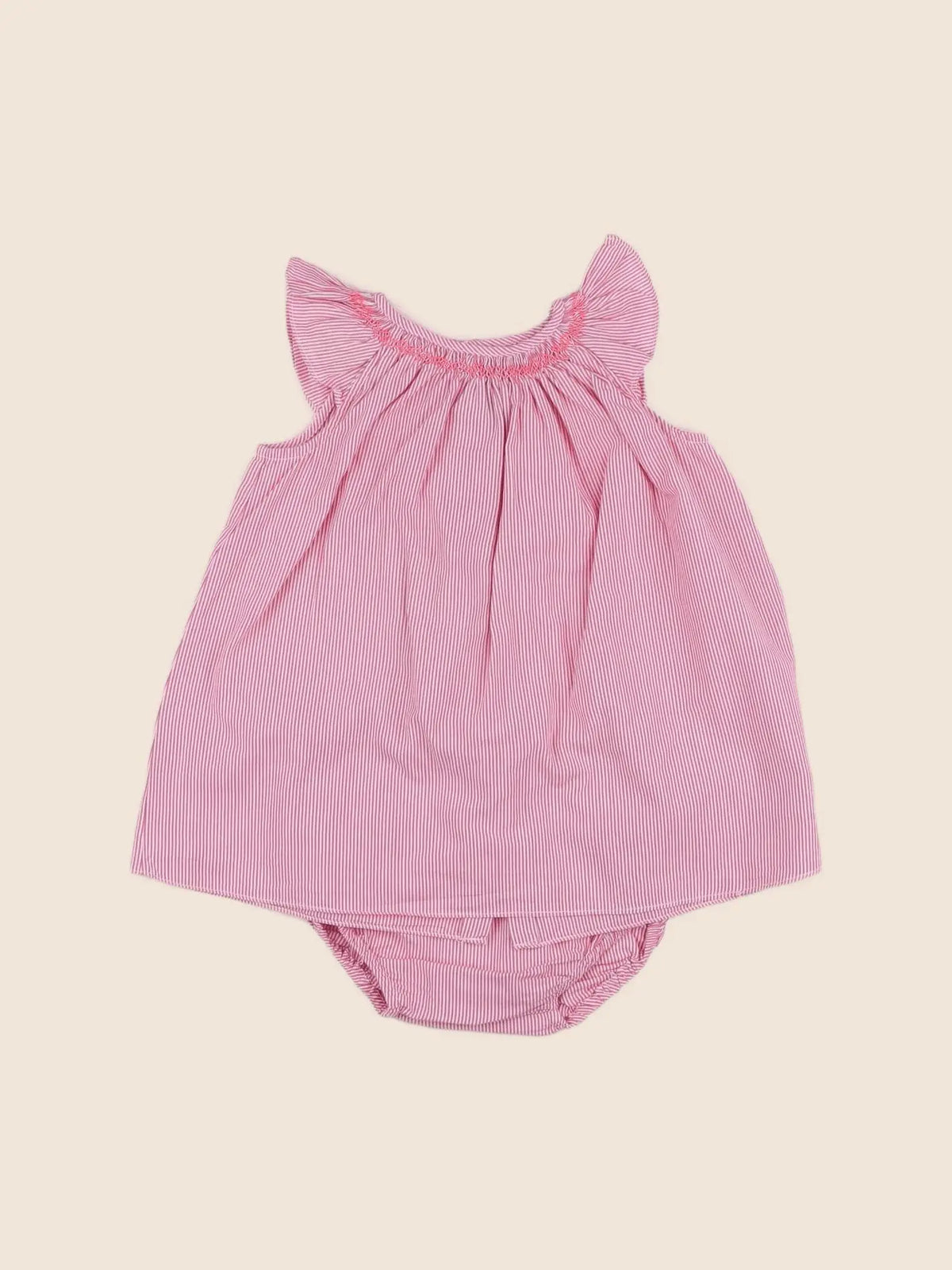 Jacadi - robe rose - 6 mois