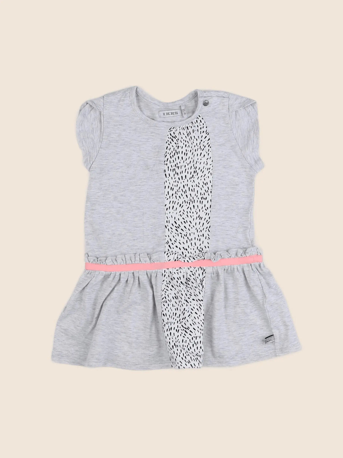IKKS - robe gris - 12 mois