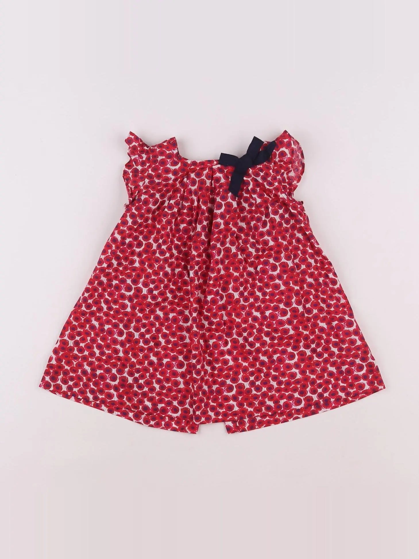 Jacadi - robe rouge - 6 mois