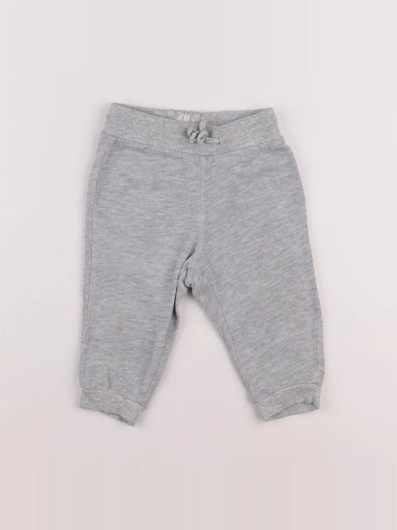 H&M - jogging gris - 3/6 mois