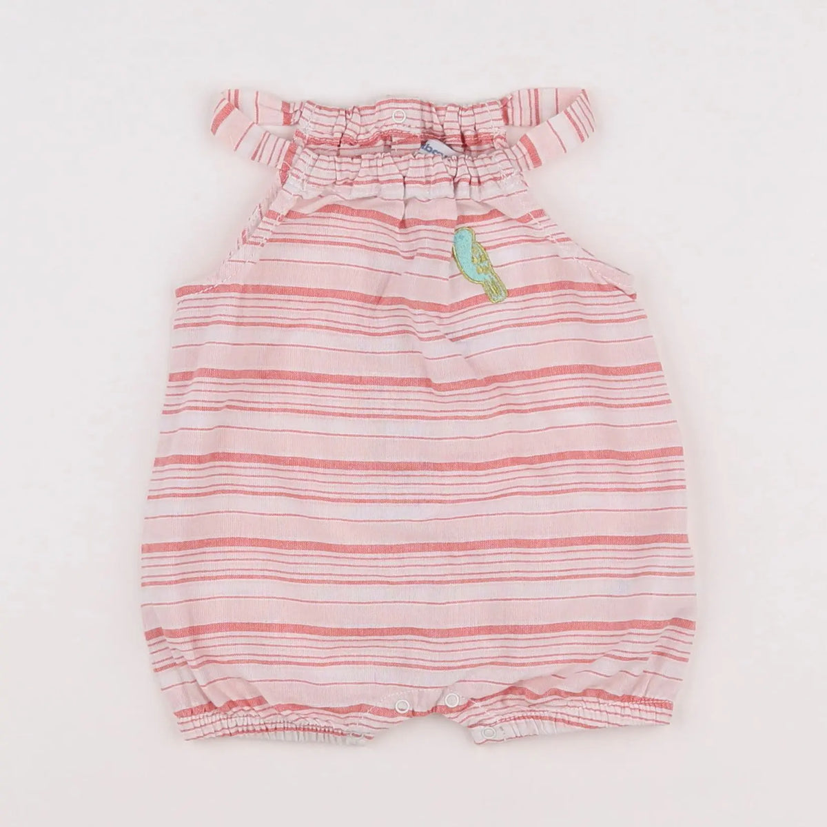 Vertbaudet - combinaison rose - 6 mois