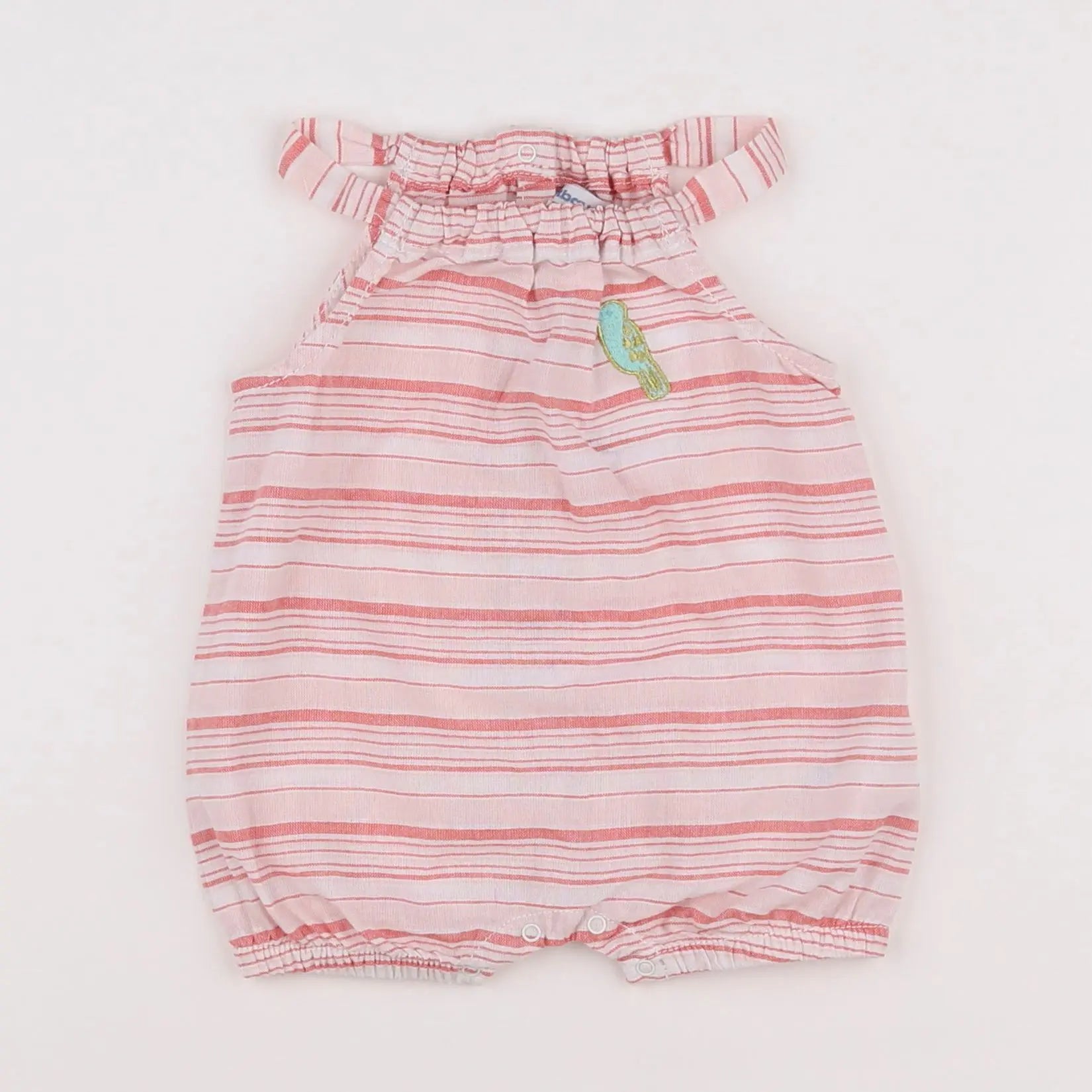 Vertbaudet - combinaison rose - 6 mois