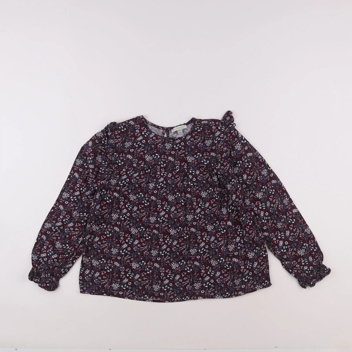 Vertbaudet - blouse bleu - 10 ans