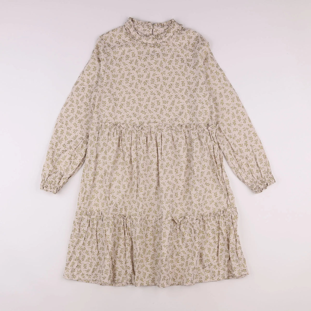 Vertbaudet - robe beige - 12 ans