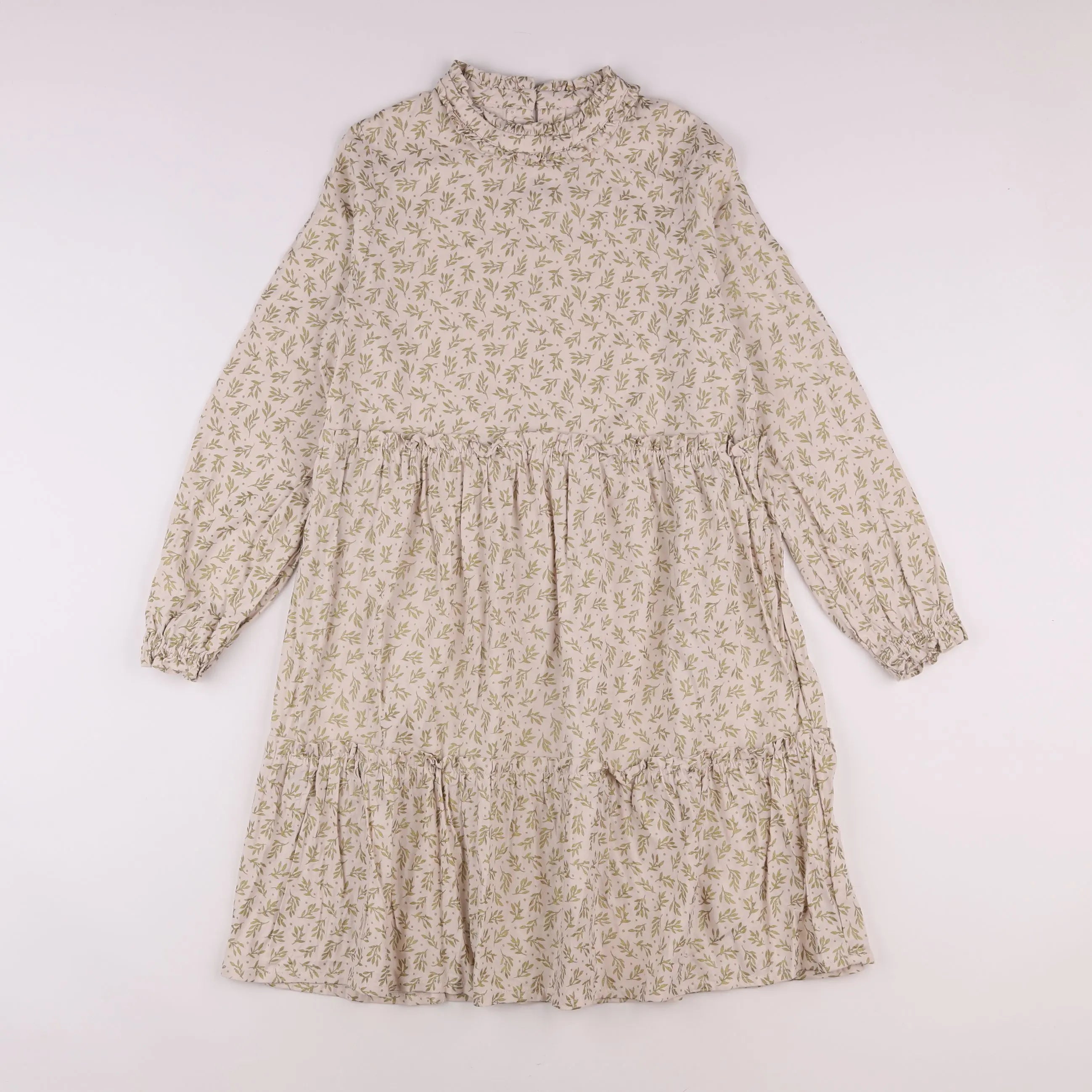 Vertbaudet - robe beige - 12 ans