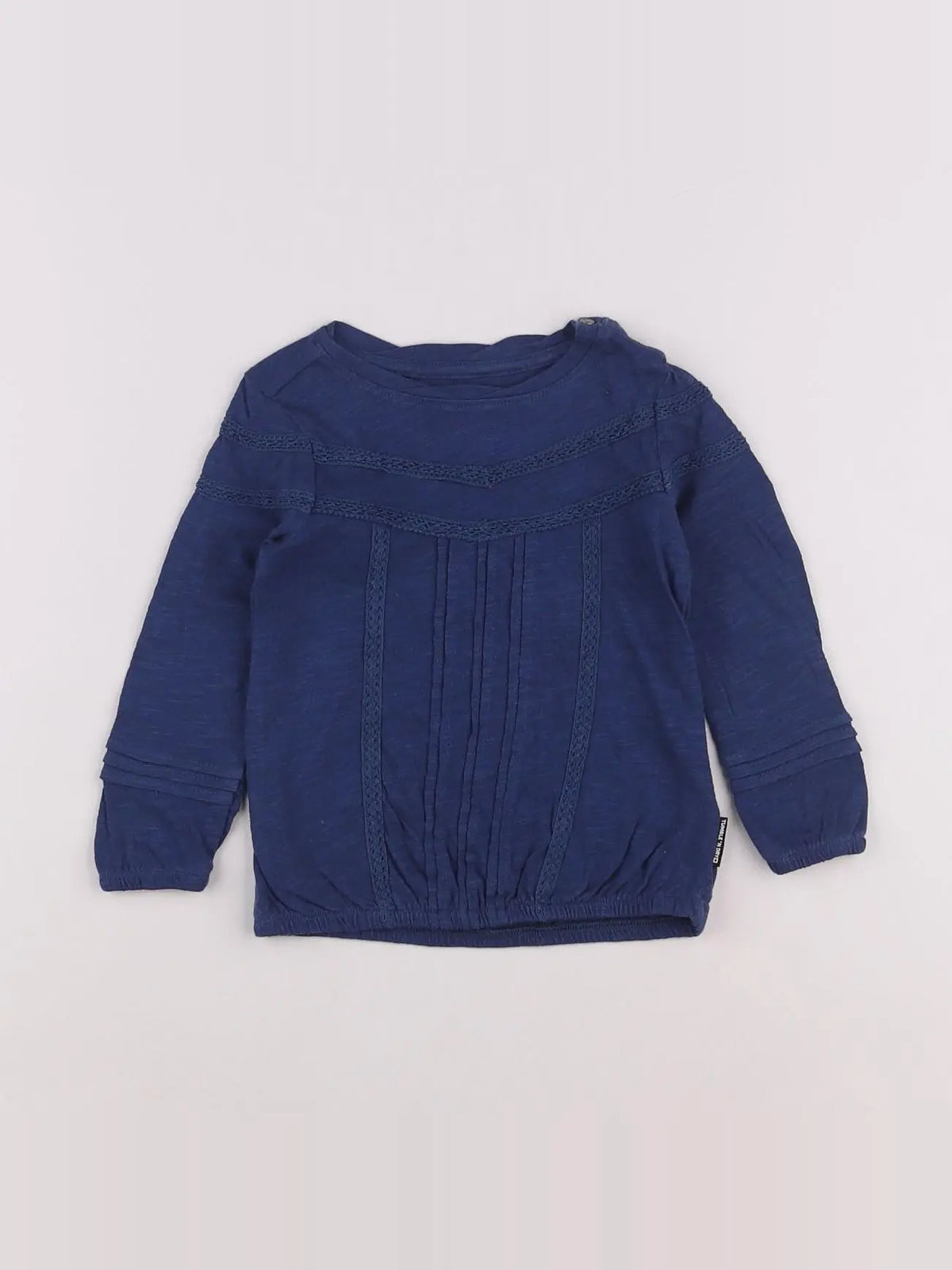 Tumble N Dry - tee-shirt bleu - 12 mois