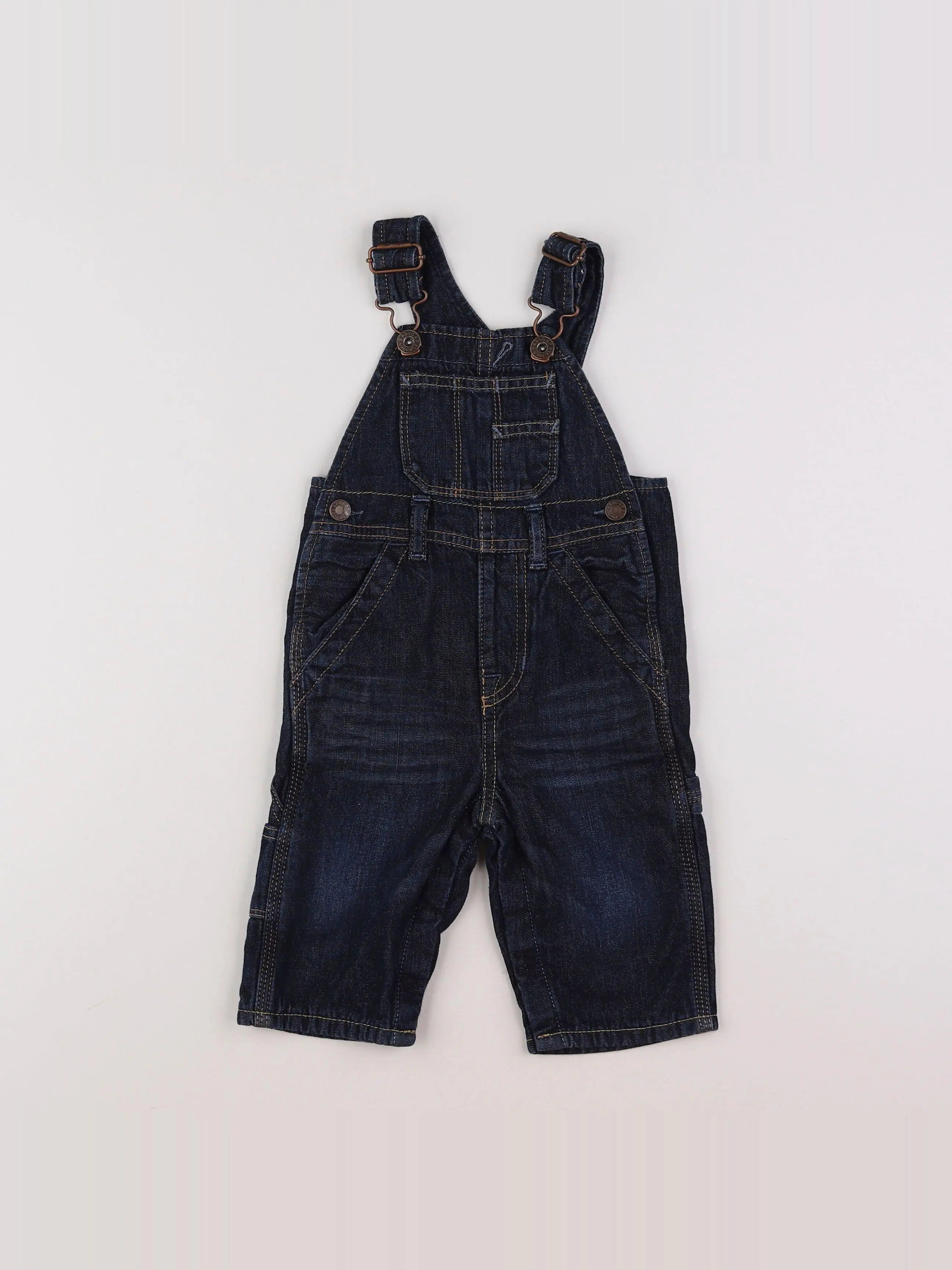 GAP - salopette bleu - 3/6 mois