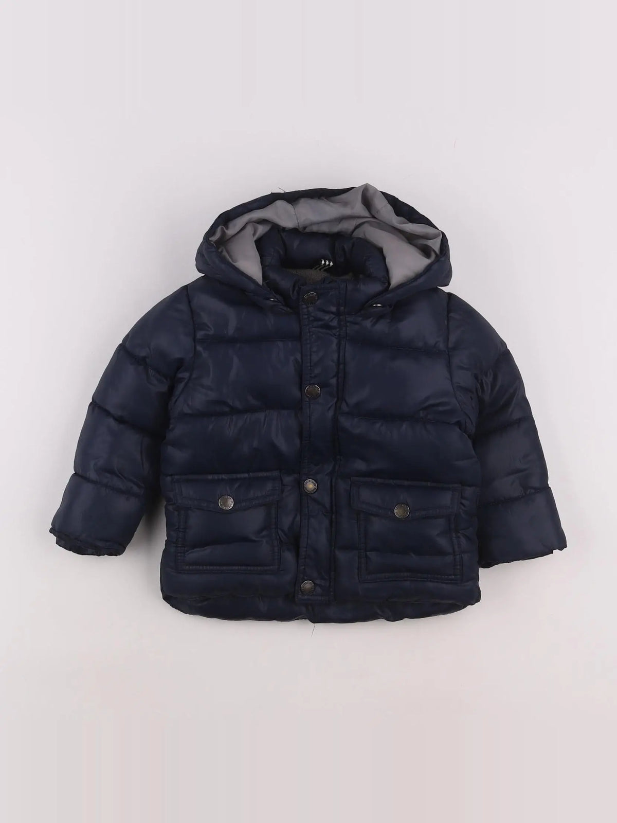 Zara - doudoune bleu - 12/18 mois