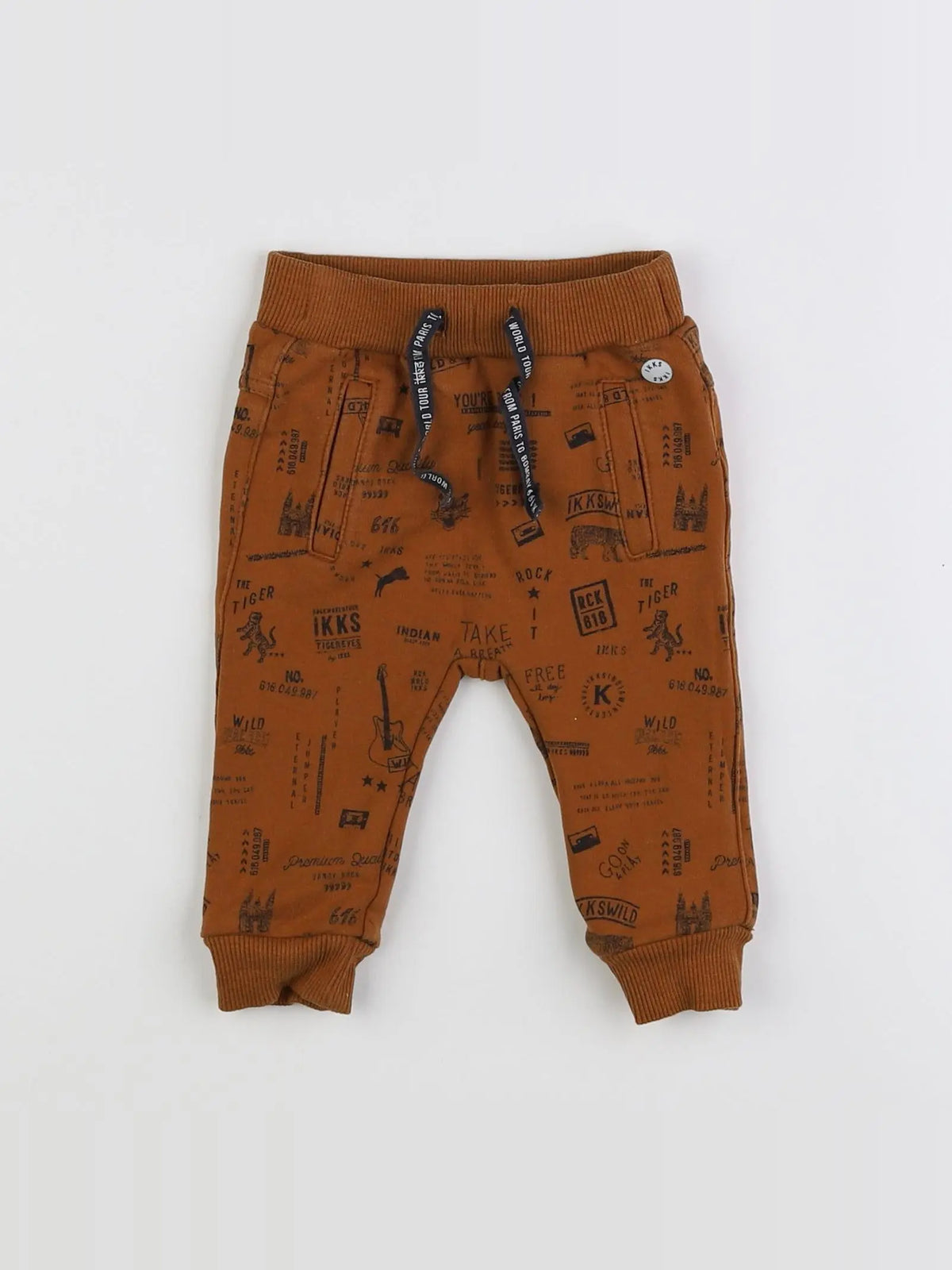 IKKS - jogging marron - 6 mois