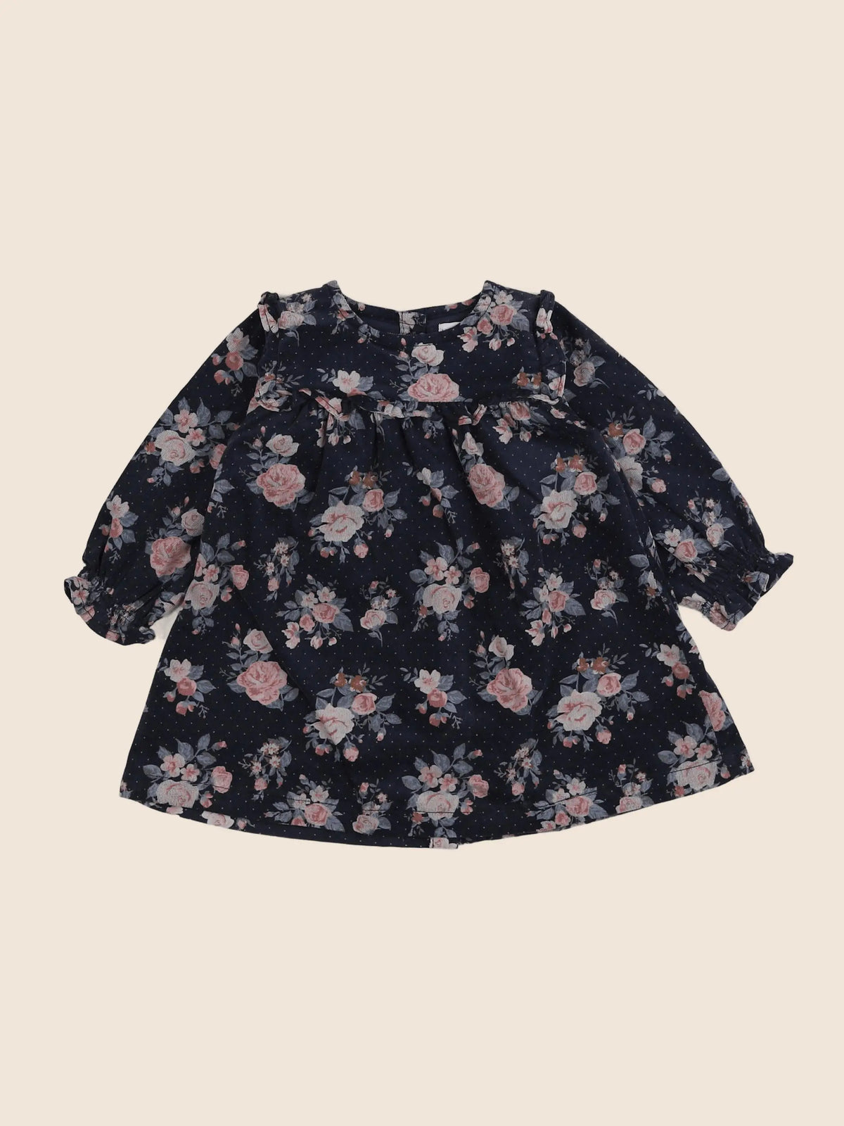 Vertbaudet - robe multicolore - 9 mois