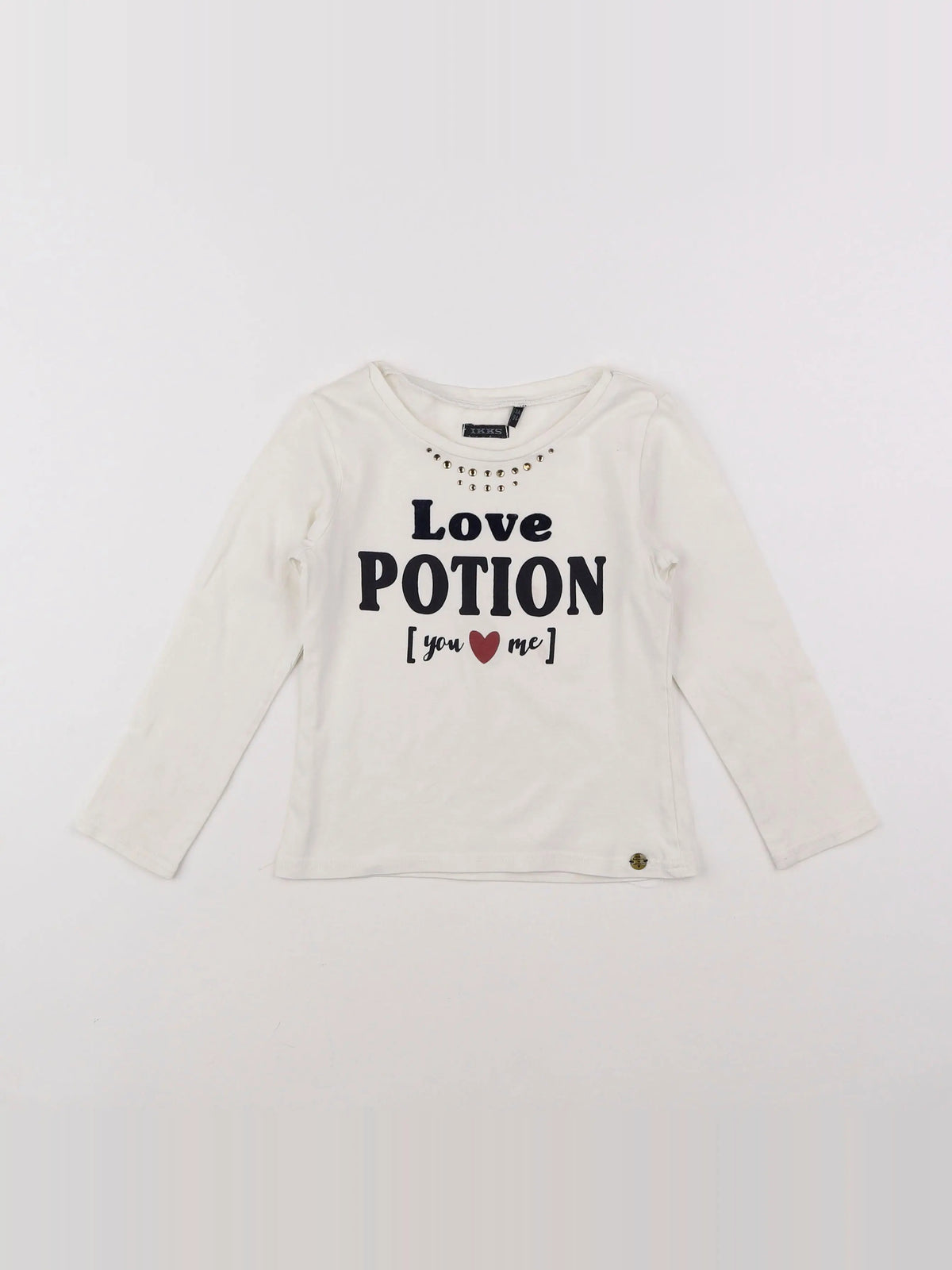 IKKS - tee-shirt blanc - 3 ans