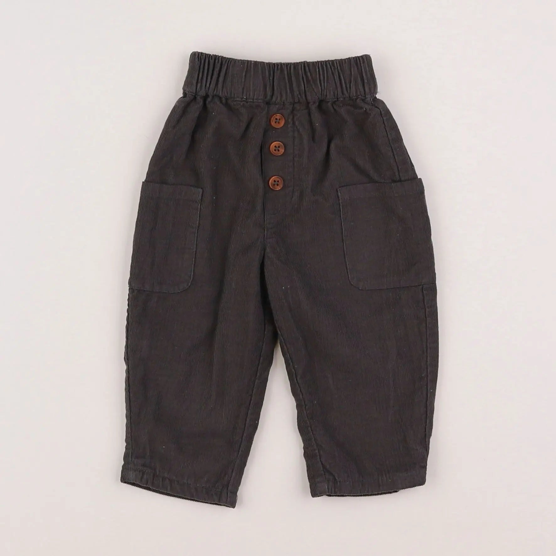 Vertbaudet - pantalon marron - 3 mois