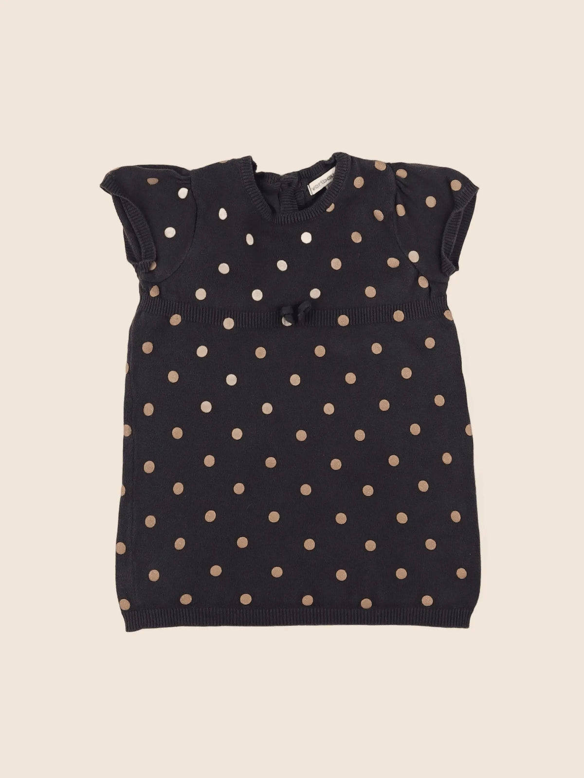 Vertbaudet - robe gris - 18 mois