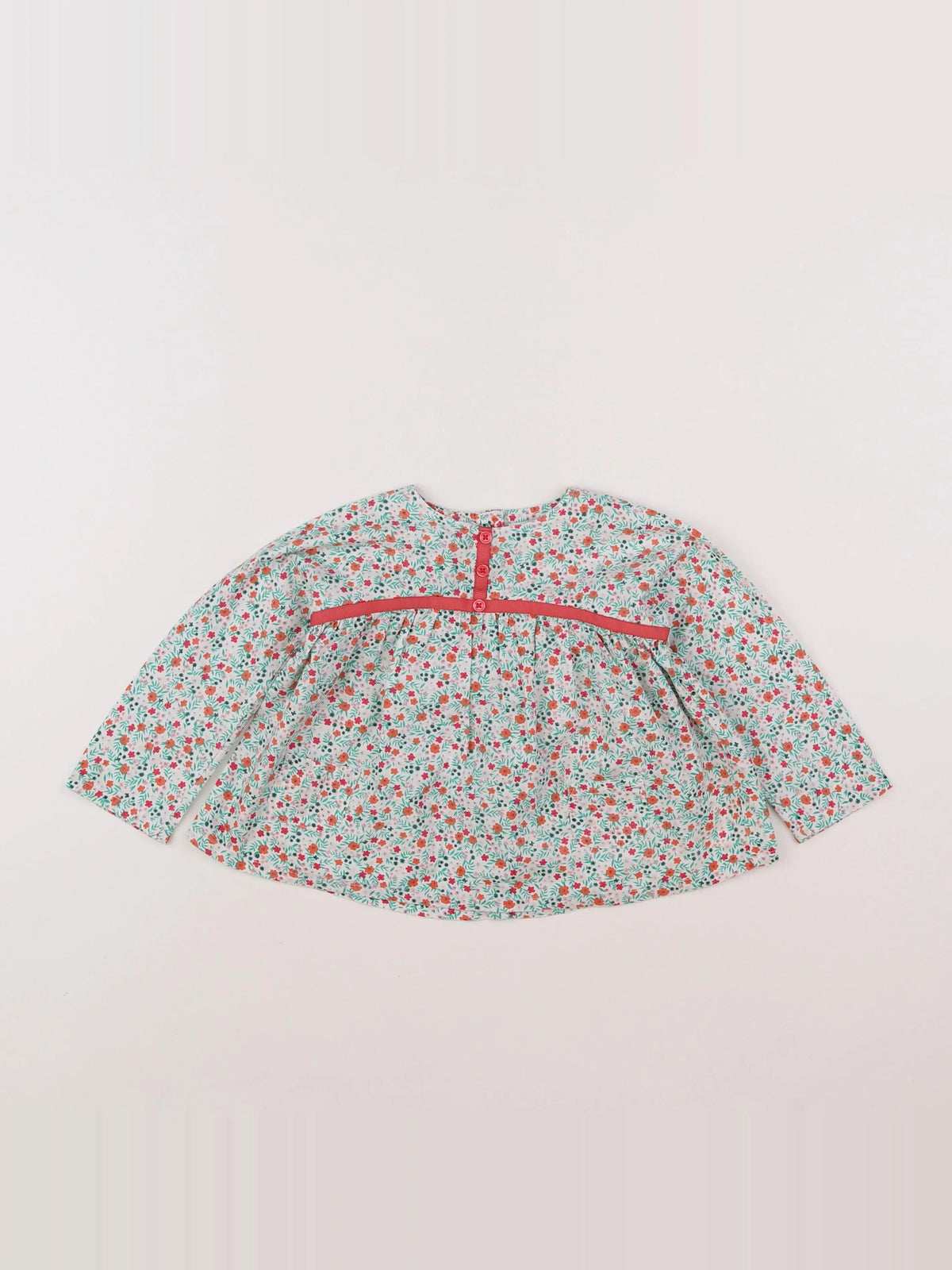 Vertbaudet - blouse blanc - 18 mois