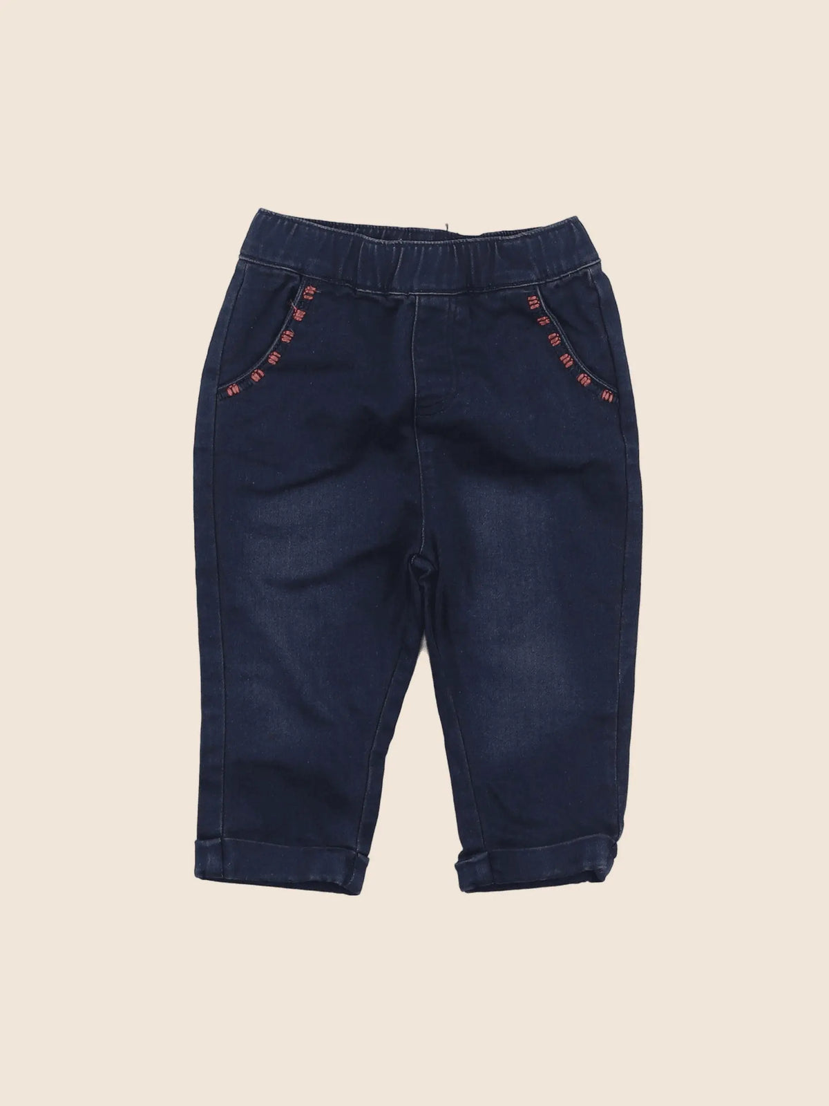 Vertbaudet - jean bleu - 12 mois