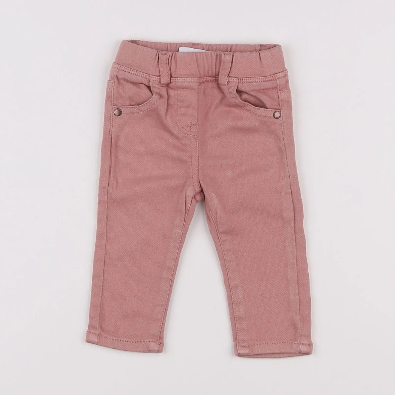 Vertbaudet - pantalon rose - 3 mois