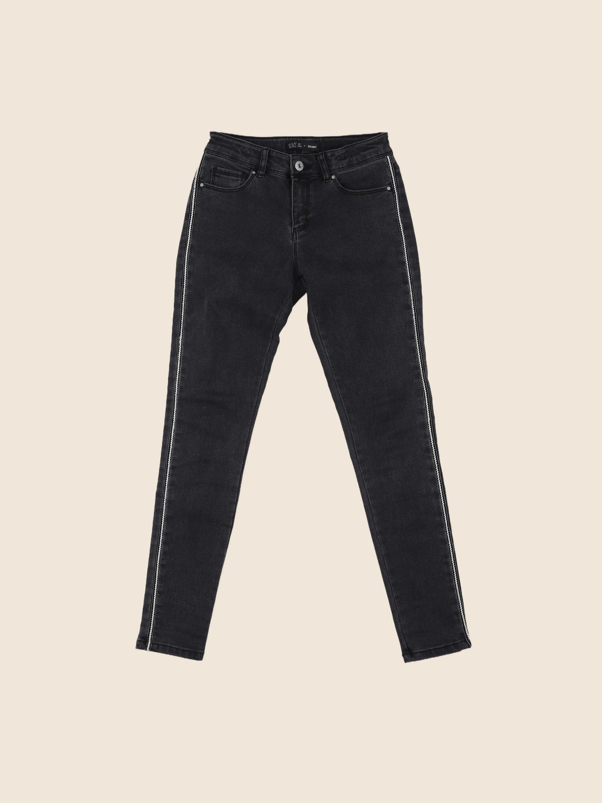 IKKS - jean gris - 12 ans