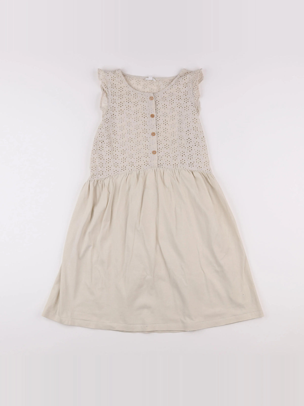 Vertbaudet - robe grossesse beige - 34