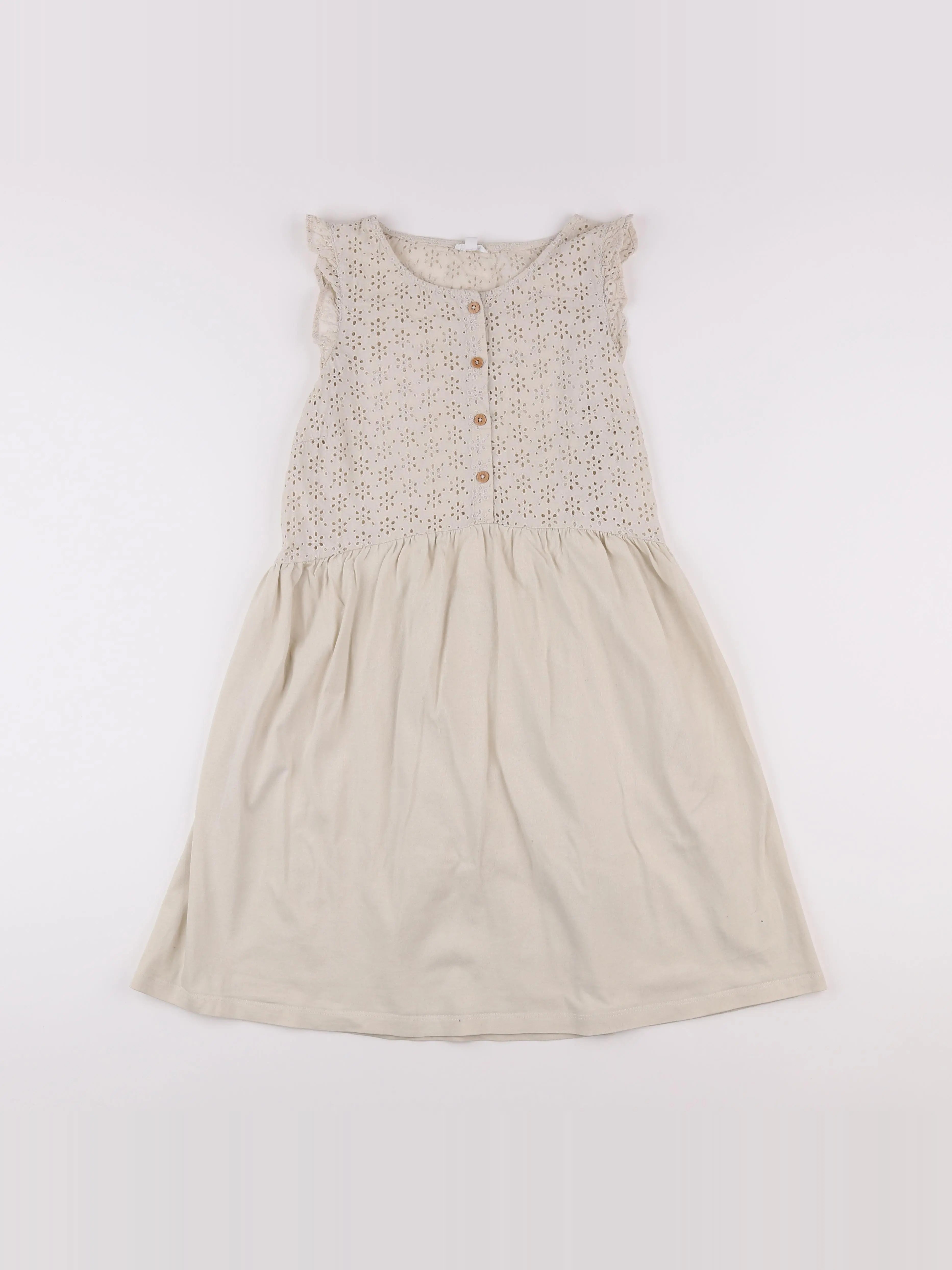 Vertbaudet - robe grossesse beige - 34