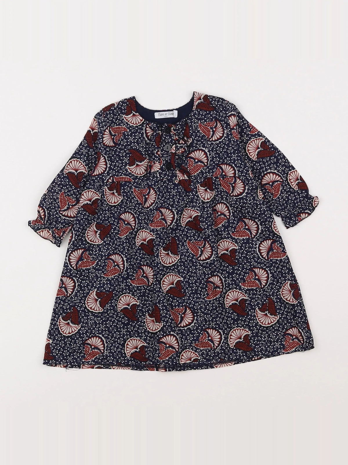 Eden & Victor - robe multicolore - 6 mois