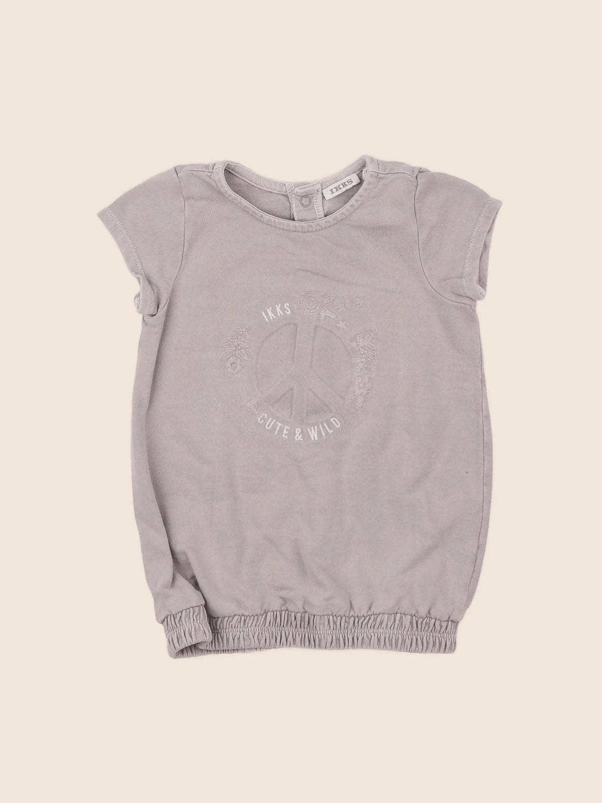 IKKS - robe gris - 12 mois
