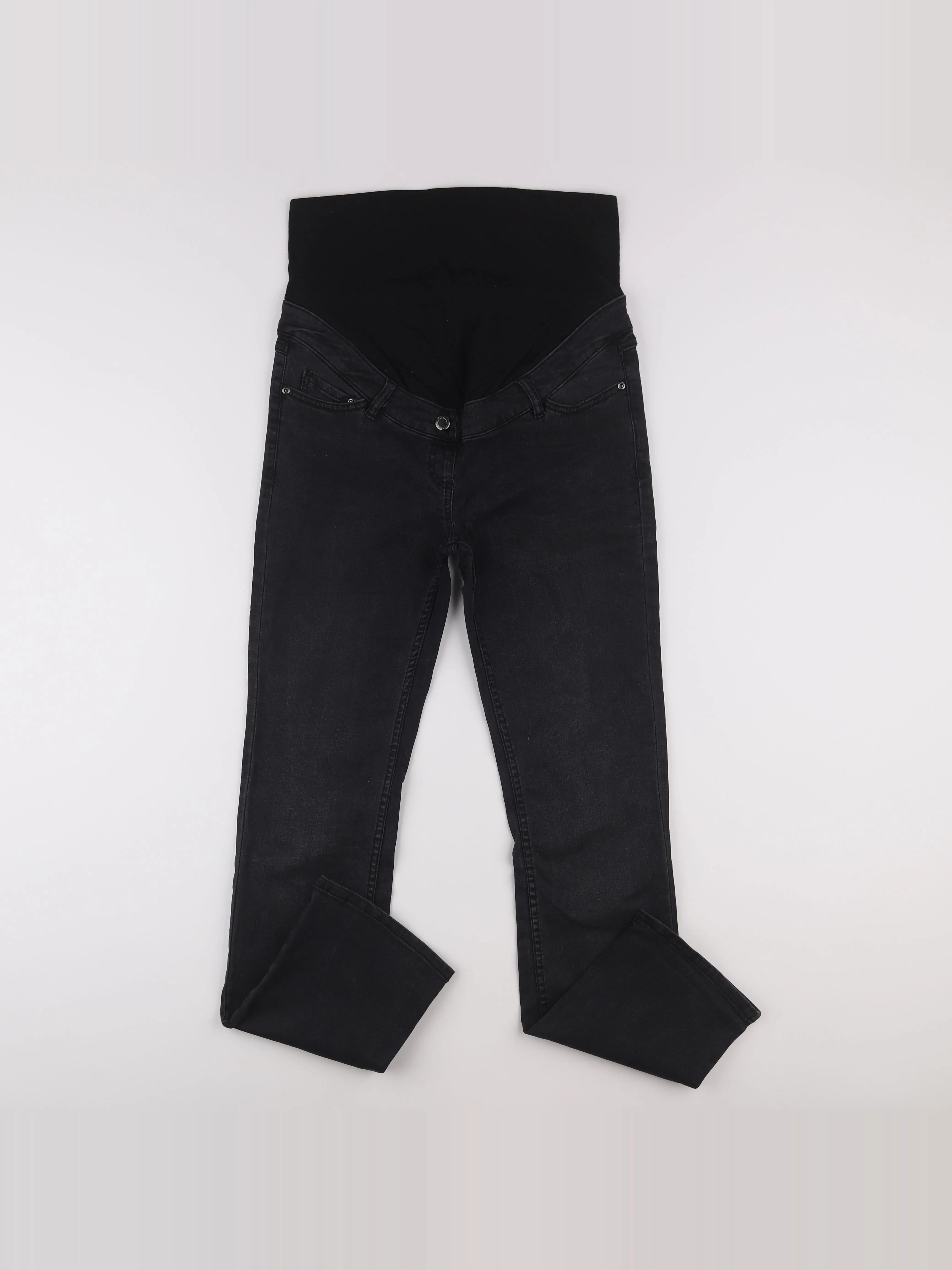 Vertbaudet - jean grossesse noir - 40
