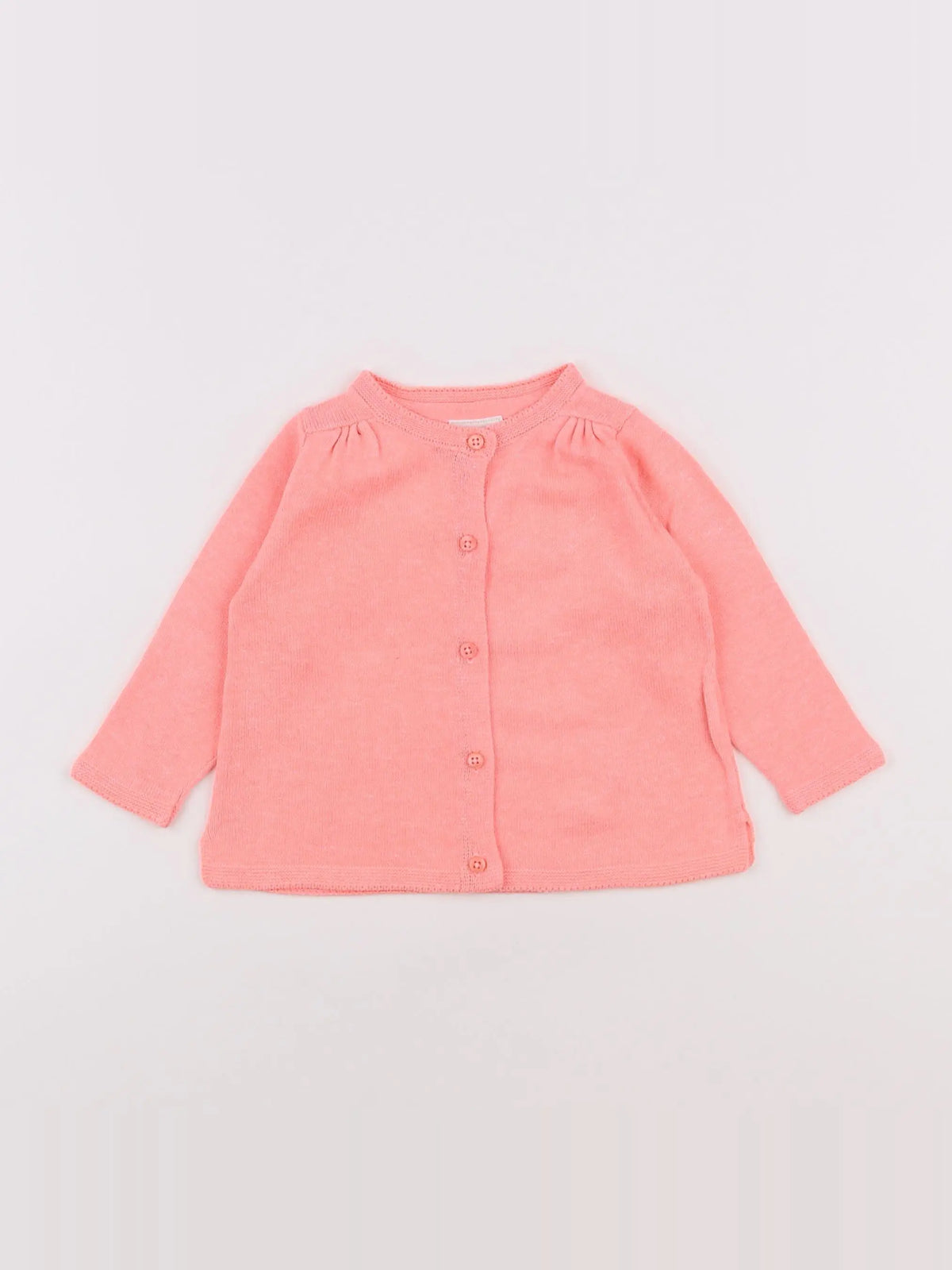 Tape à l'oeil - gilet rose - 6 mois