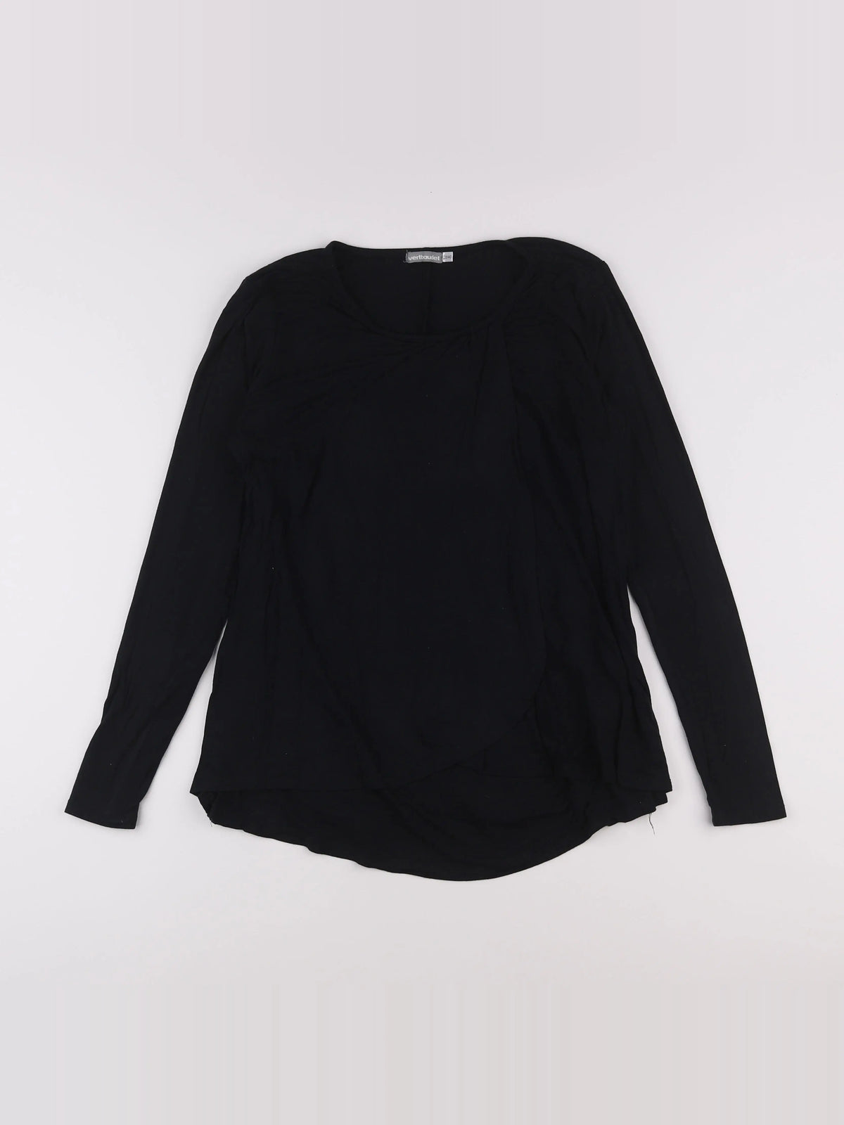 Vertbaudet - tee-shirt grossesse noir - 38 à 40