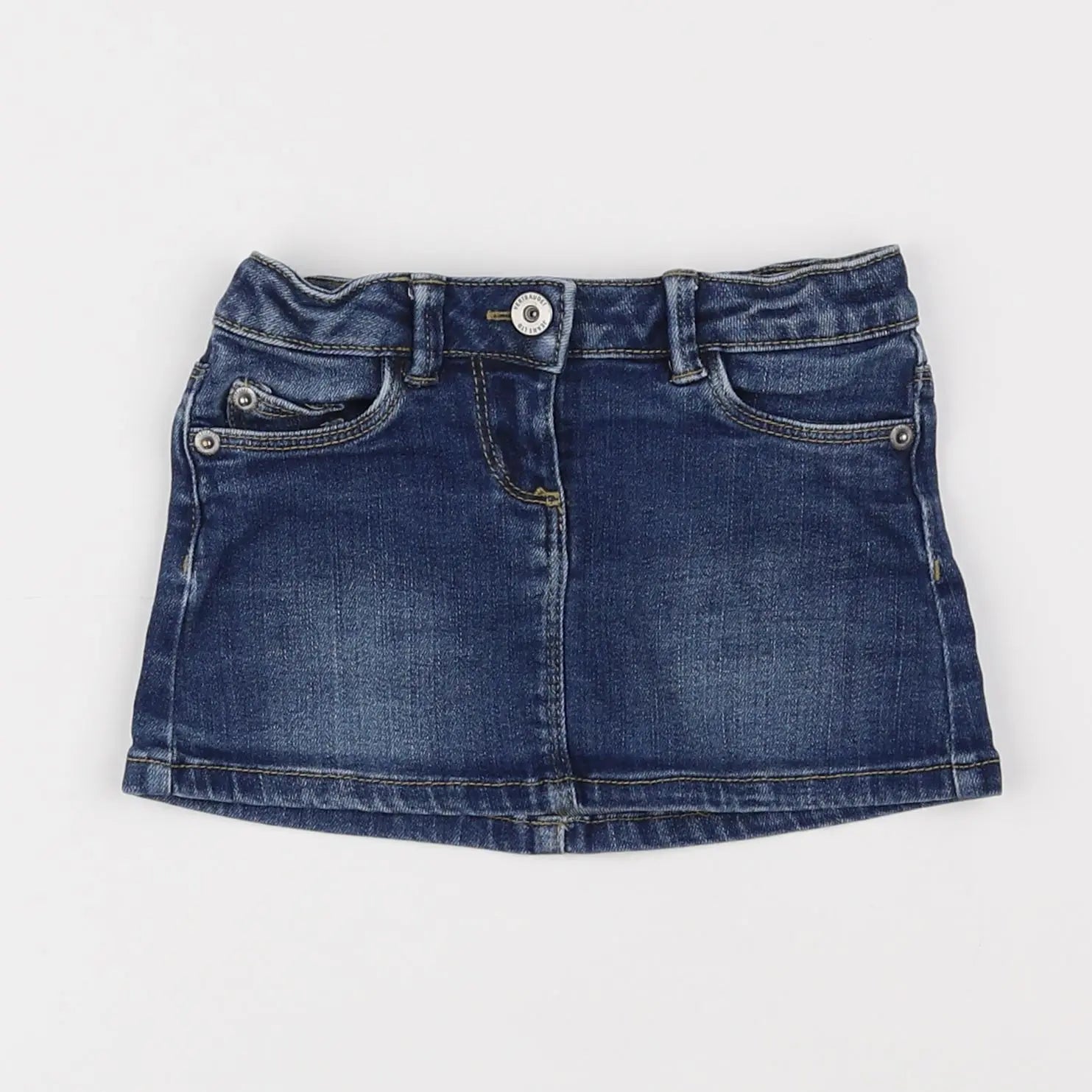 Vertbaudet - jupe bleu - 2 ans