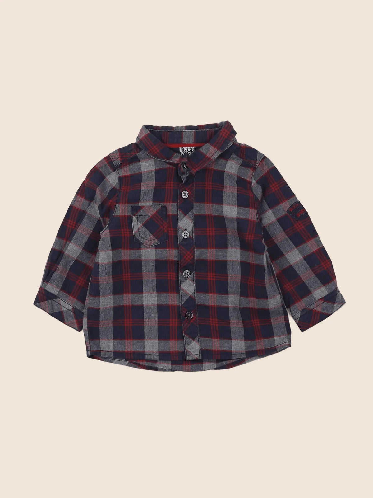 Tape à l'oeil - chemise multicolore - 9 mois