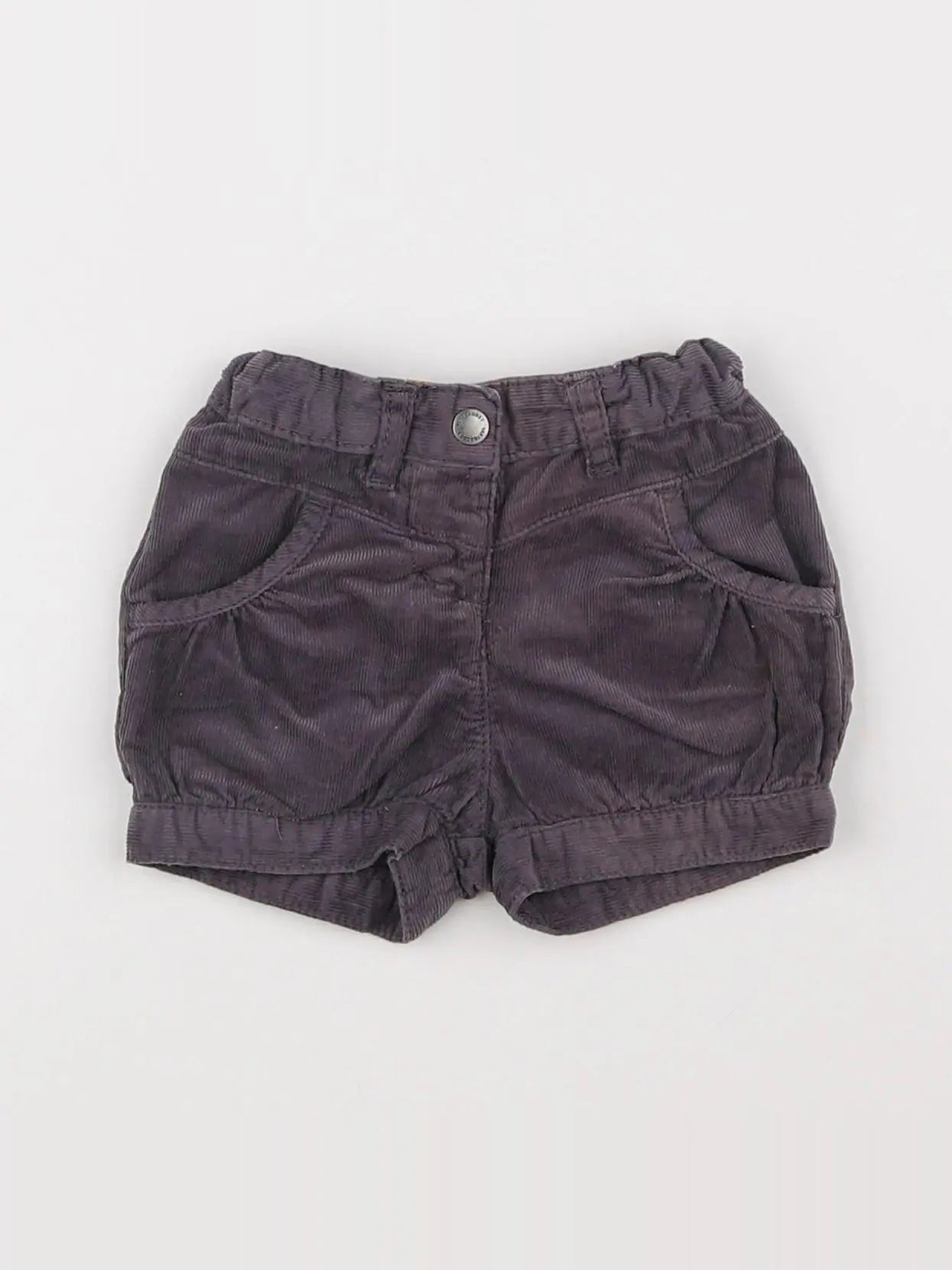 Vertbaudet - short gris - 3 mois