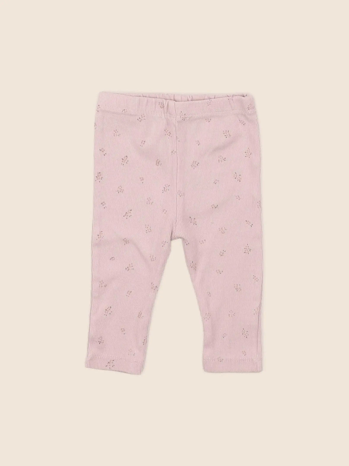 Vertbaudet - legging rose - 6 mois