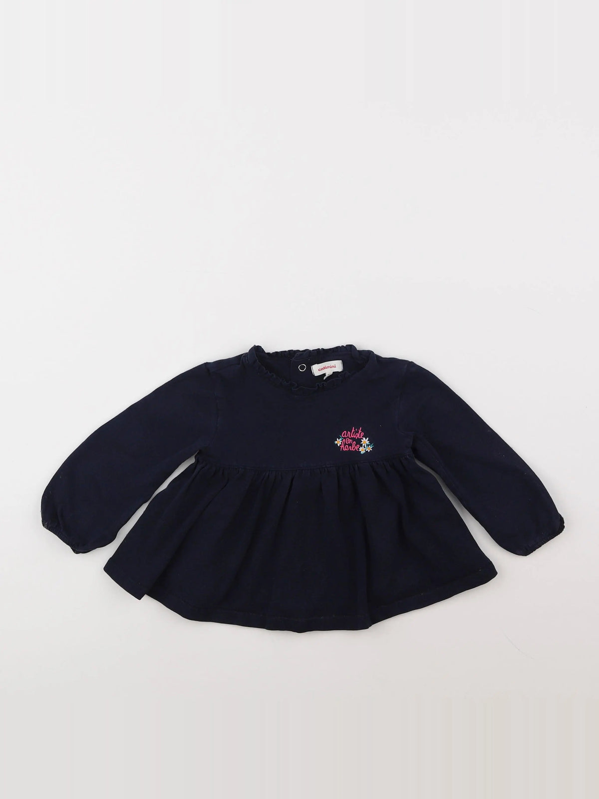 Catimini - tee-shirt bleu - 18 mois