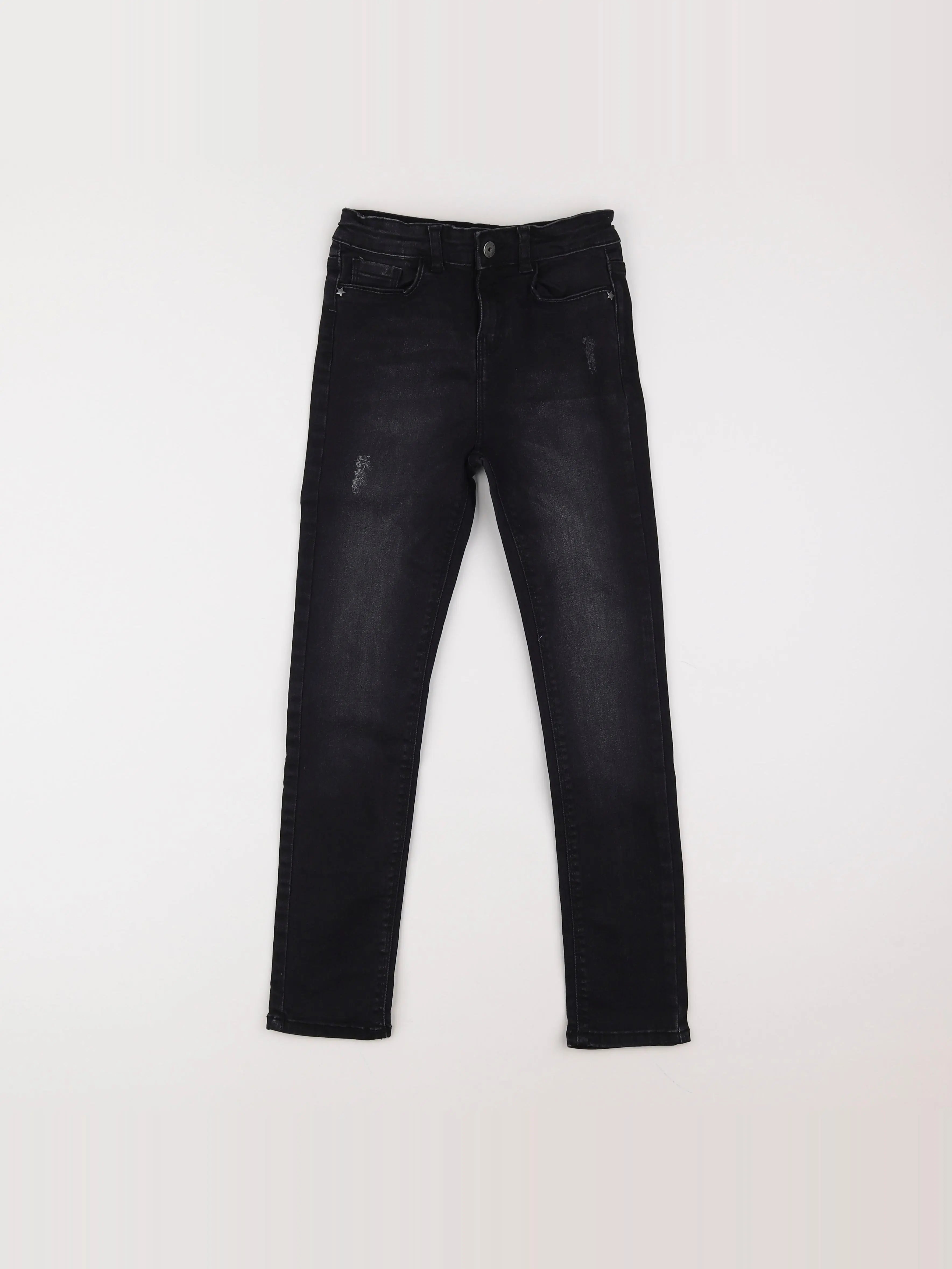 Vertbaudet - jean noir - 9 ans