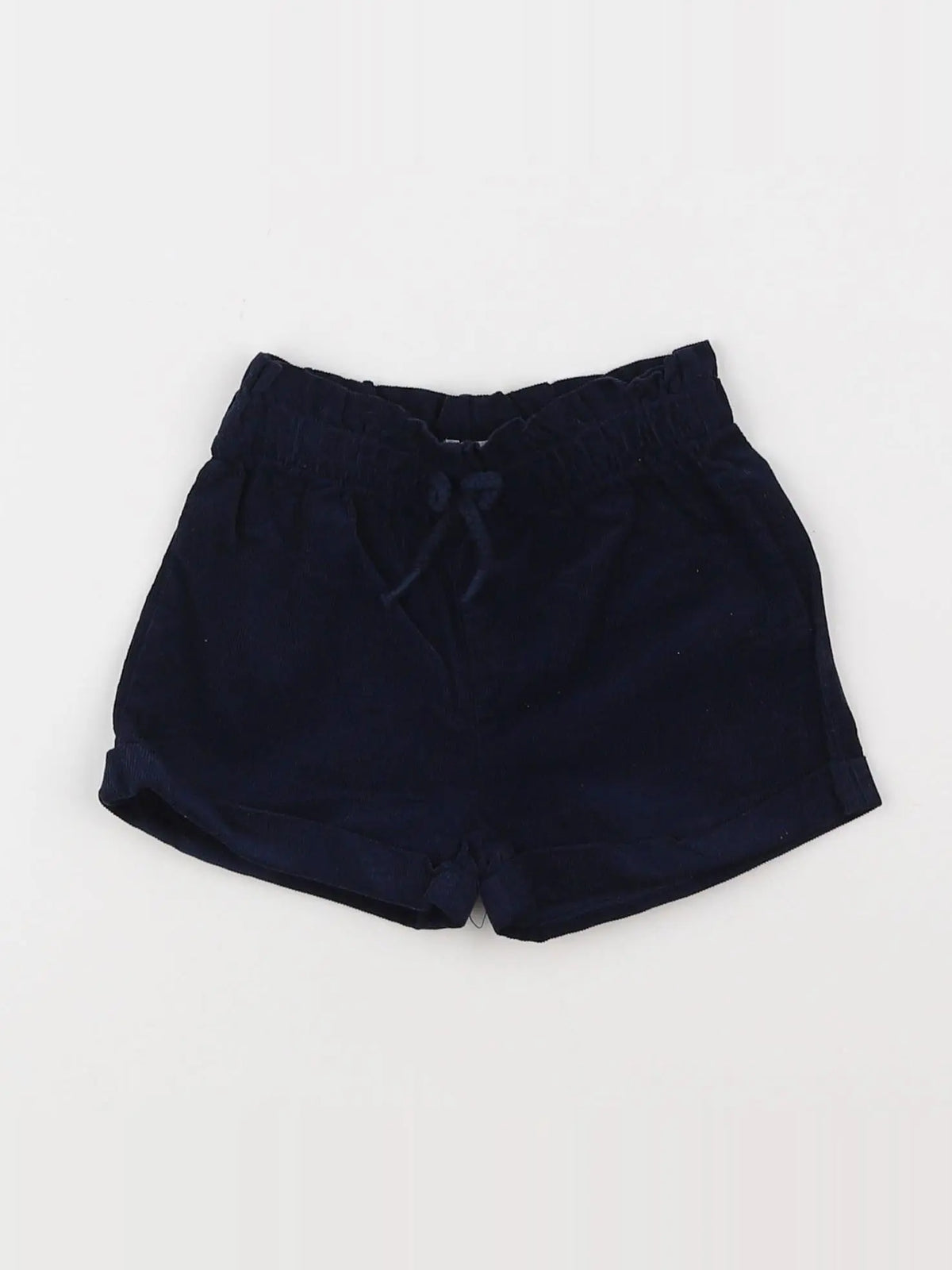 Vertbaudet - short bleu - 12 mois
