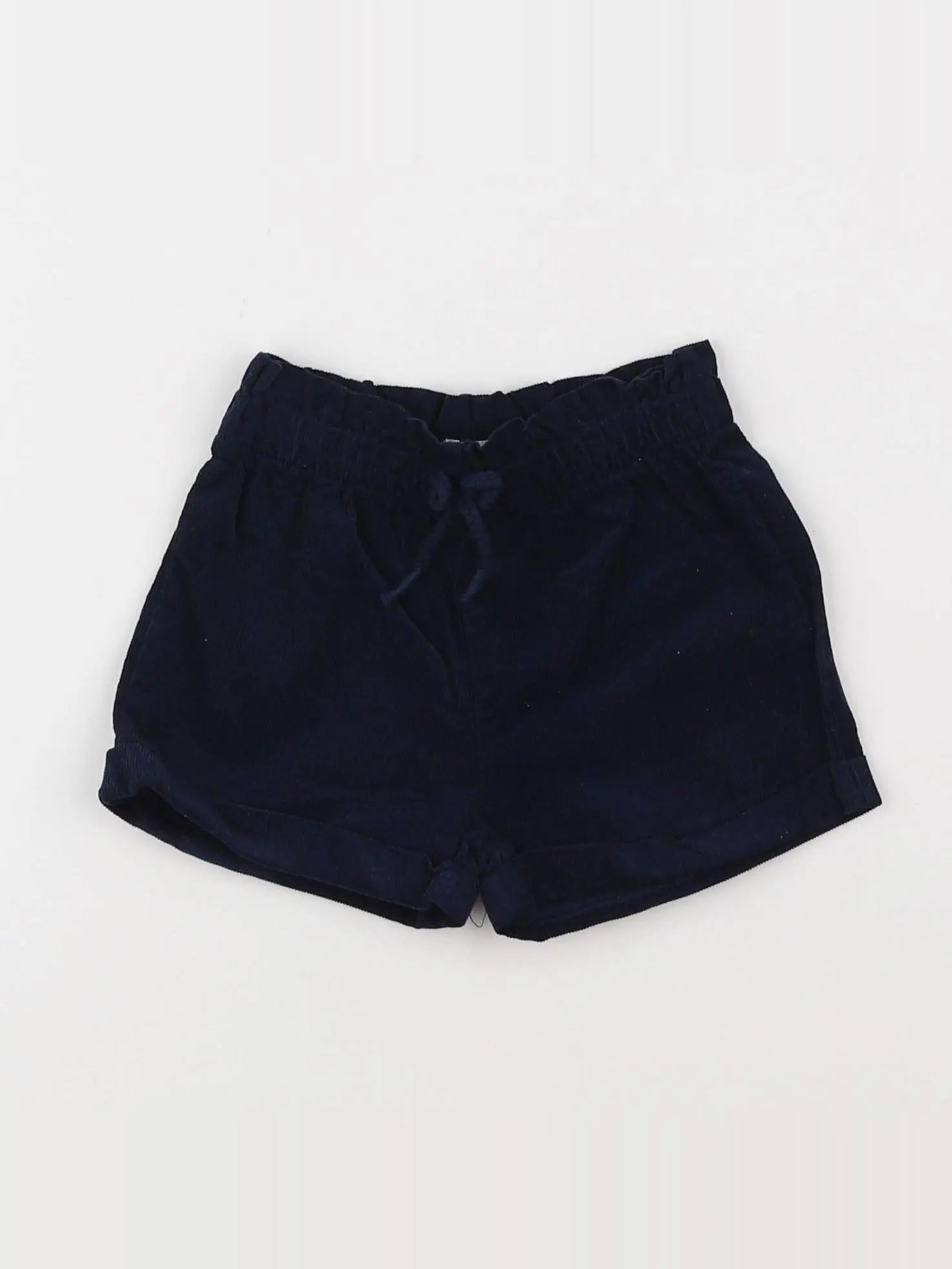 Vertbaudet - short bleu - 12 mois