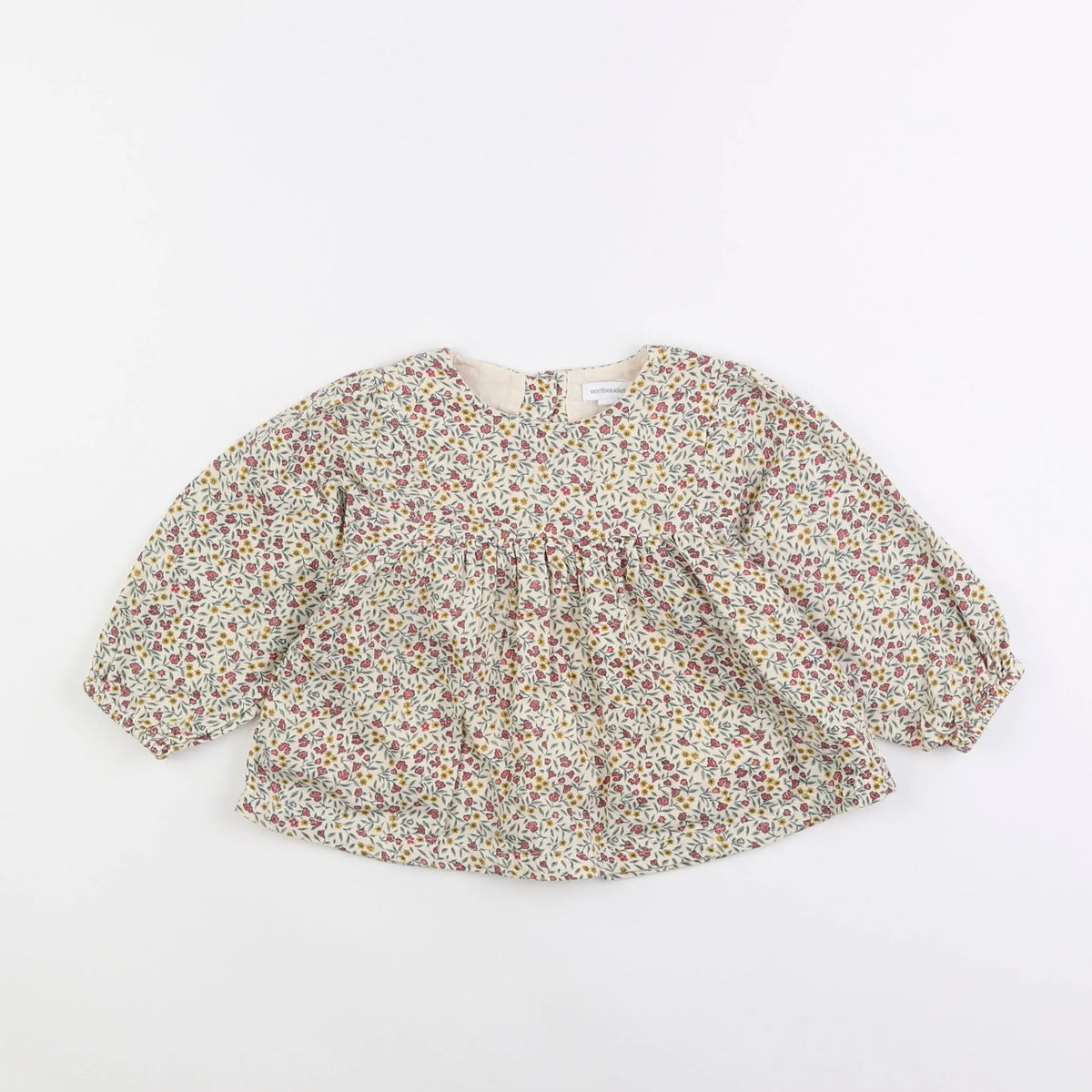 Vertbaudet - blouse multicolore - 18 mois